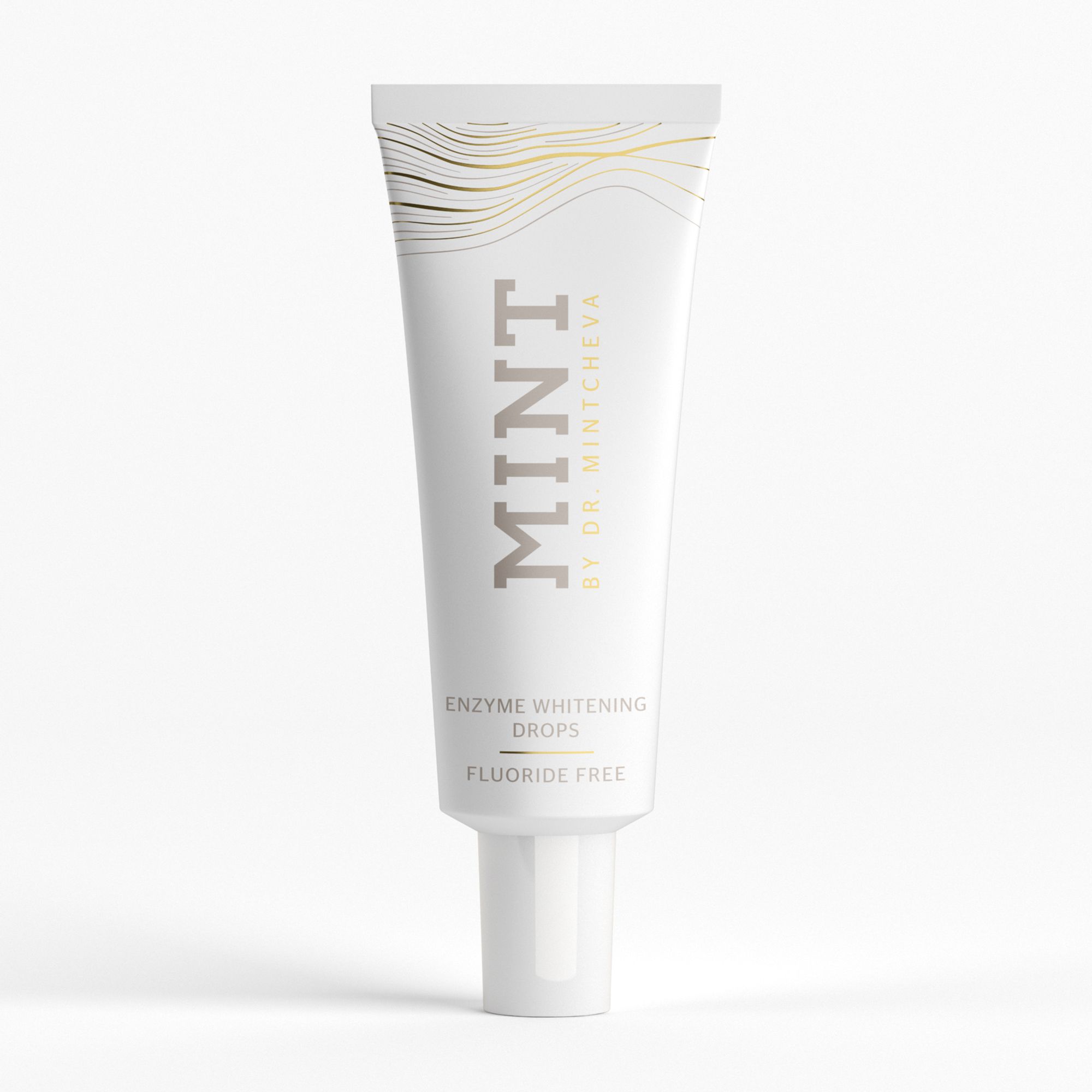 MINT HOLLYWOOD SMILE Enzyme Whitening Drops in Tube mit Applikator, 50ml