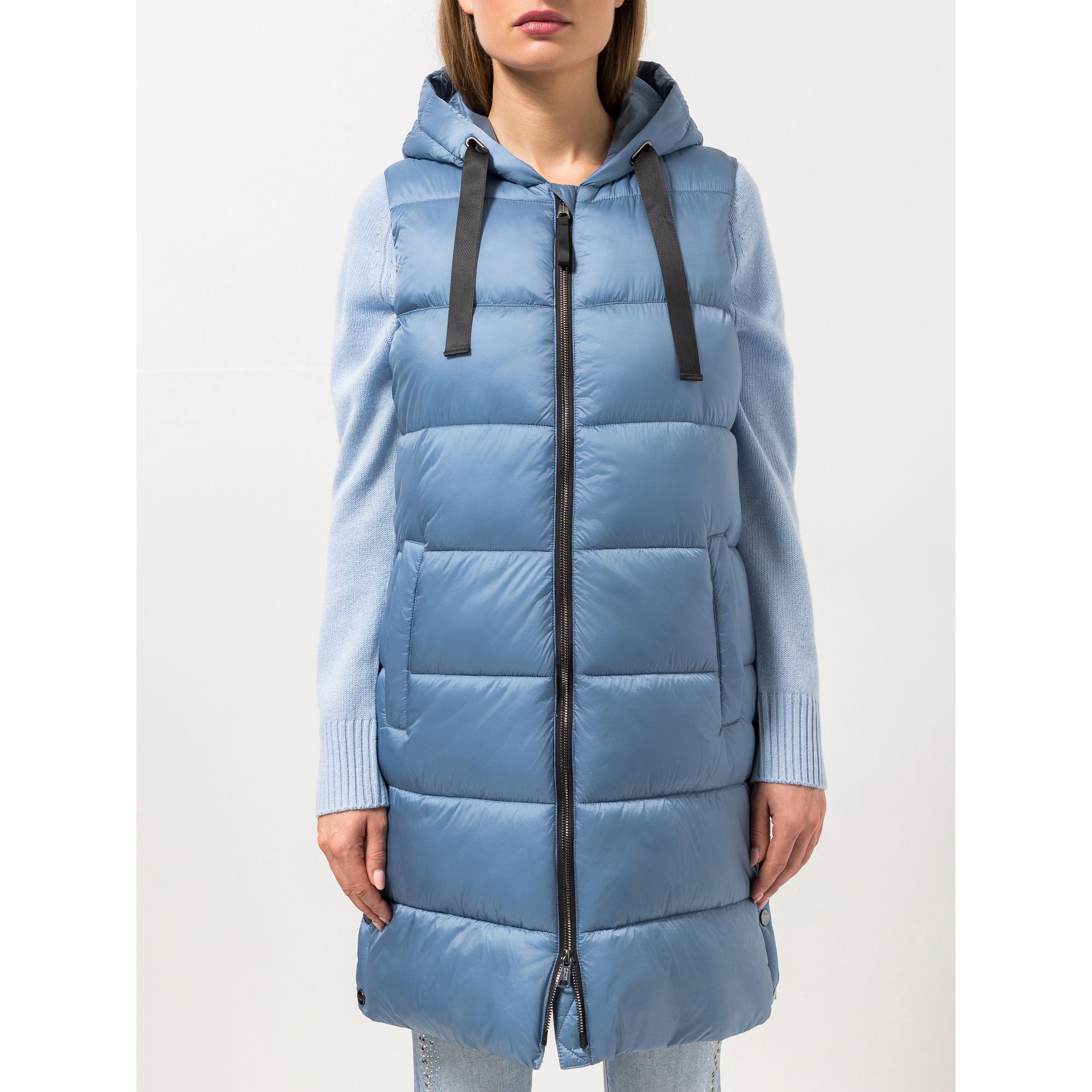 STEFFEN SCHRAUT Steppweste Dublin Seitenschlitze mit Druckknöpfen figurumspielend