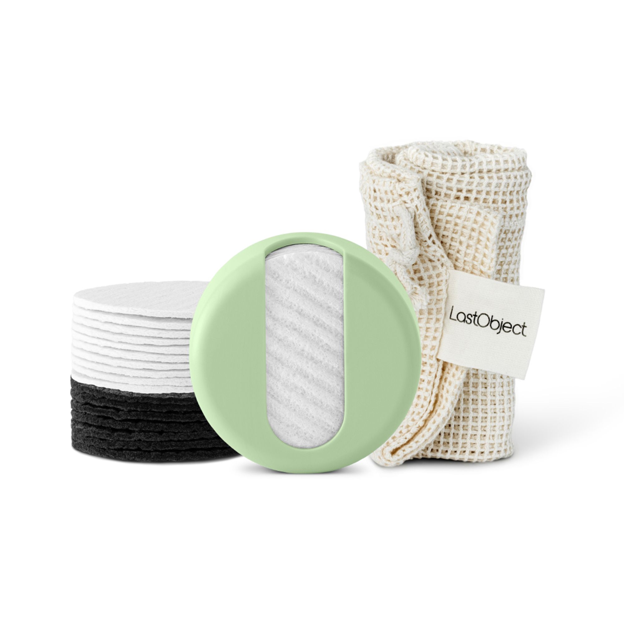 LASTOBJECT LastRound wiederverwendbare Pads fürs Gesicht & Nägel im großen Set