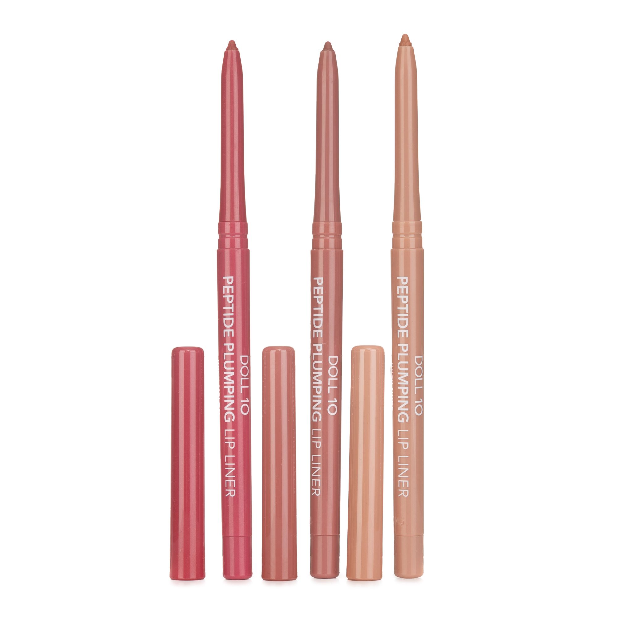 DOLL 10 BEAUTY Lip Candy Peptide Plumpimg Lipliner-Set 3x 0,35g