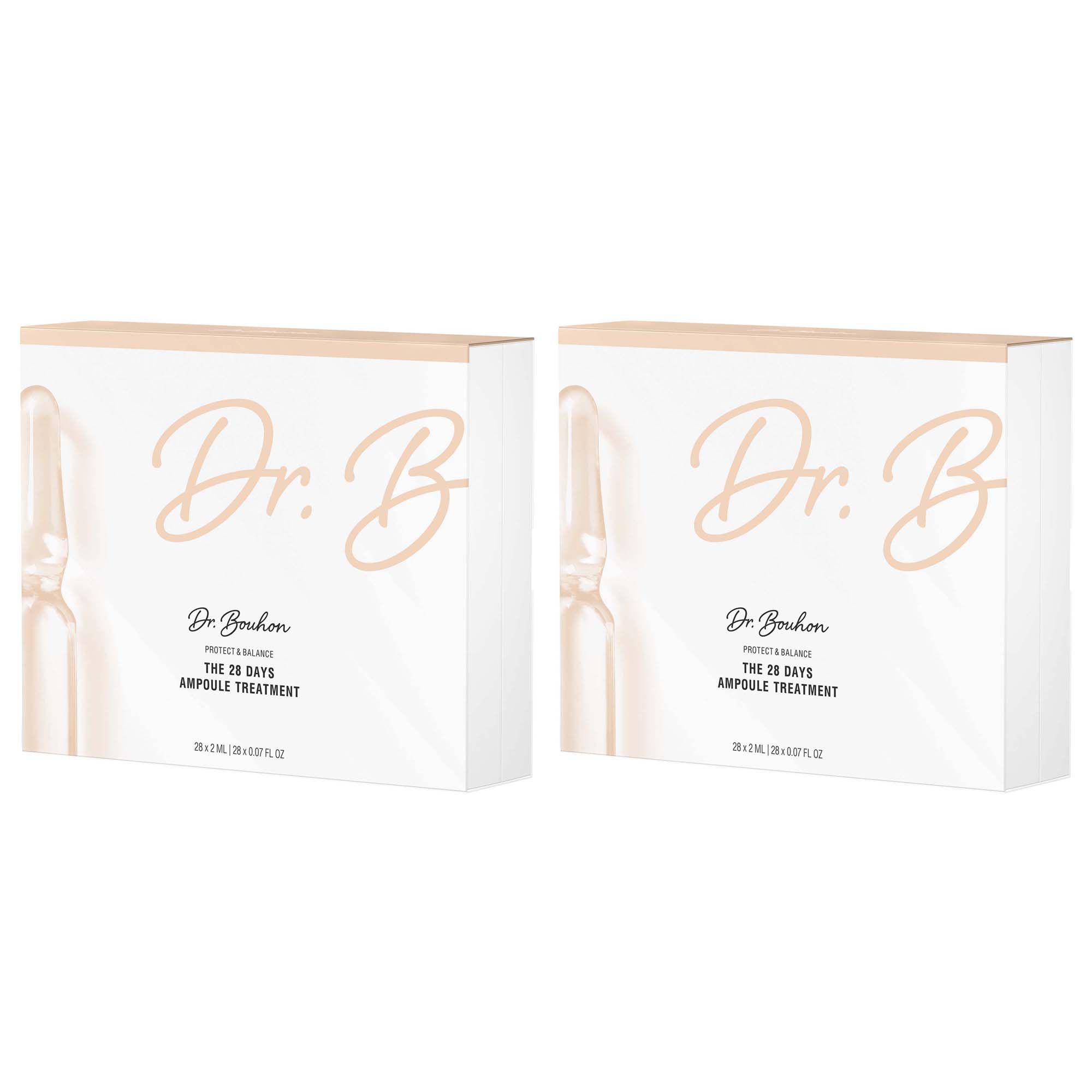 DR. BOUHON Protect & Balance The 28 Days Ampoule Treatment Ampullen Duo 56x2ml
