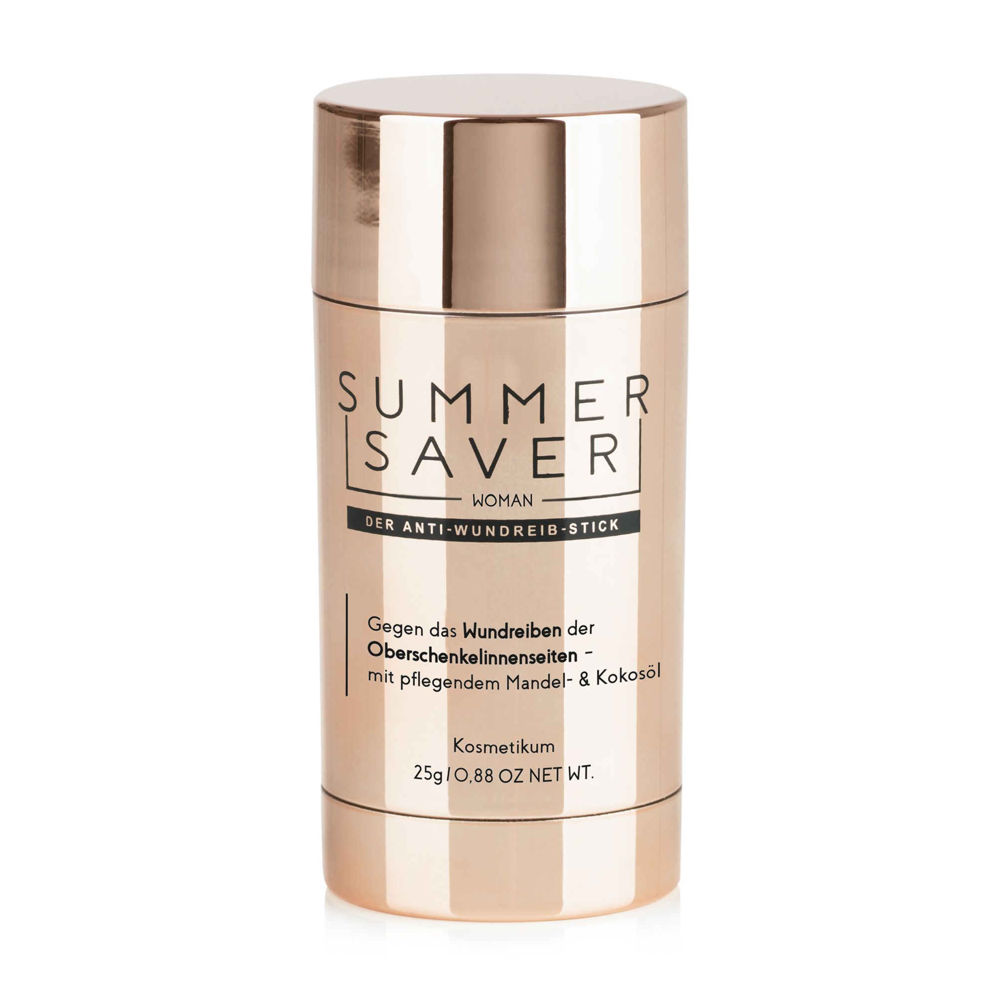 SUMMERSAVER Anti-Wundreib-Stick mit pflegendem Mandelöl und Pfirsich oder Minze Duft 25g