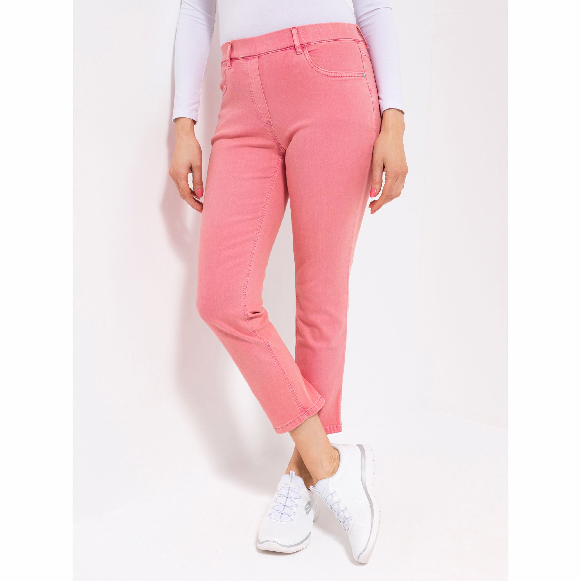 STRANDFEIN Jeggings 7/8-Länge OEKO-TEX® Rundumdehnbund