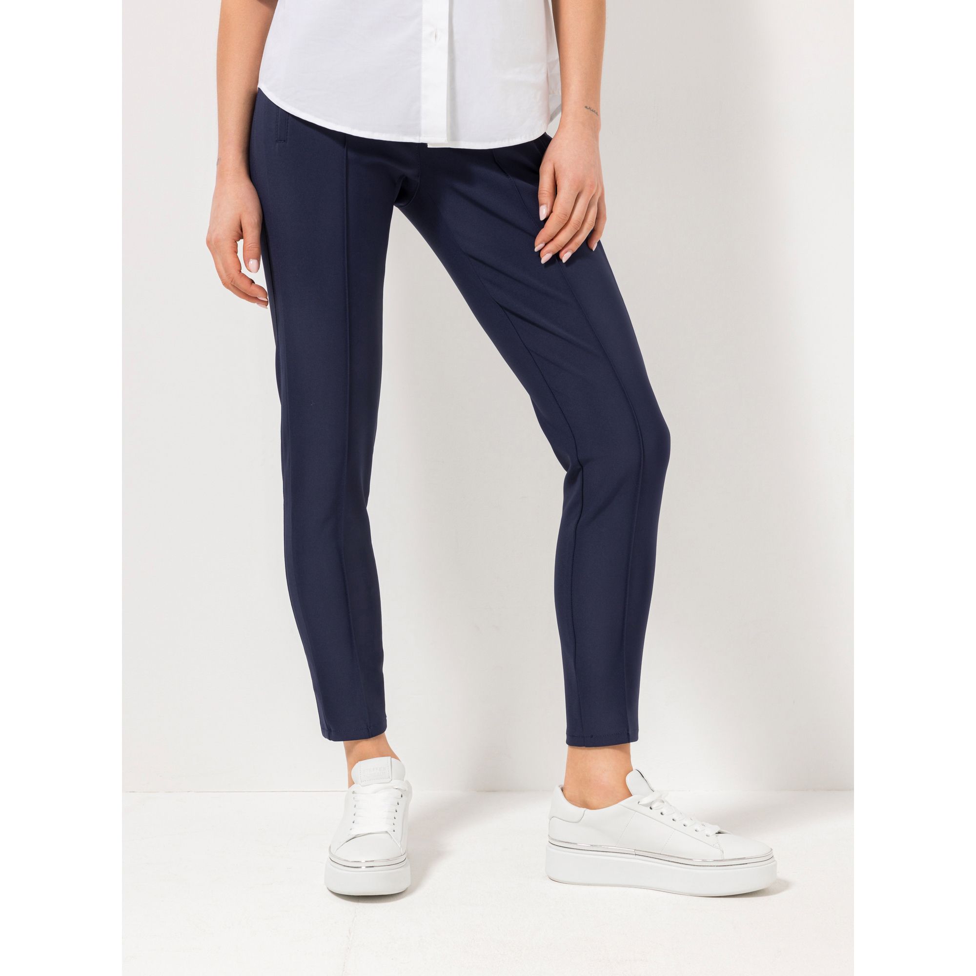 STEFFEN SCHRAUT Jeggings London knöchellang Innenbundstickerei sehr schmales Bein