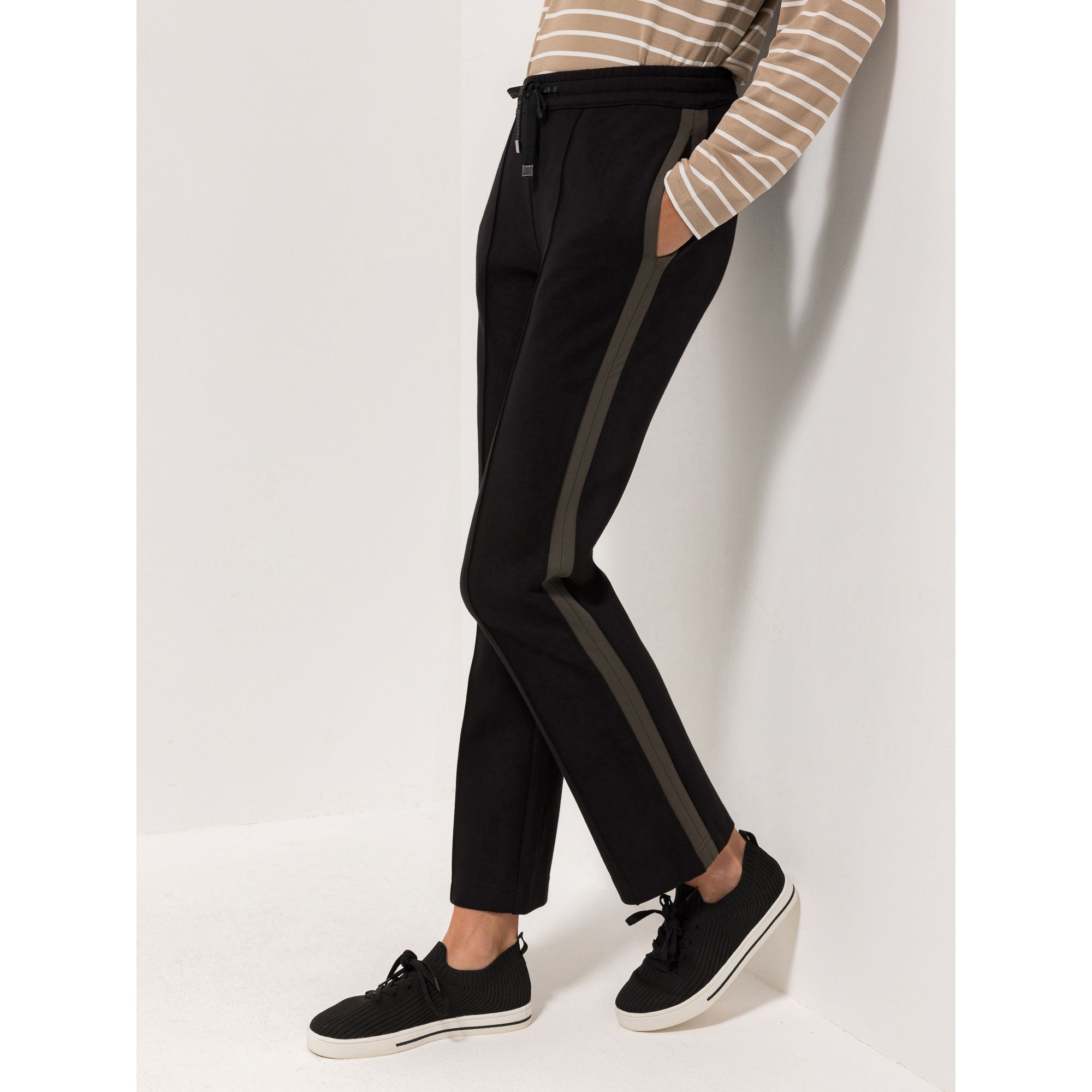 STRANDFEIN Joggpants Rundumdehnbund OEKO-TEX®Standard 100 knöchellang