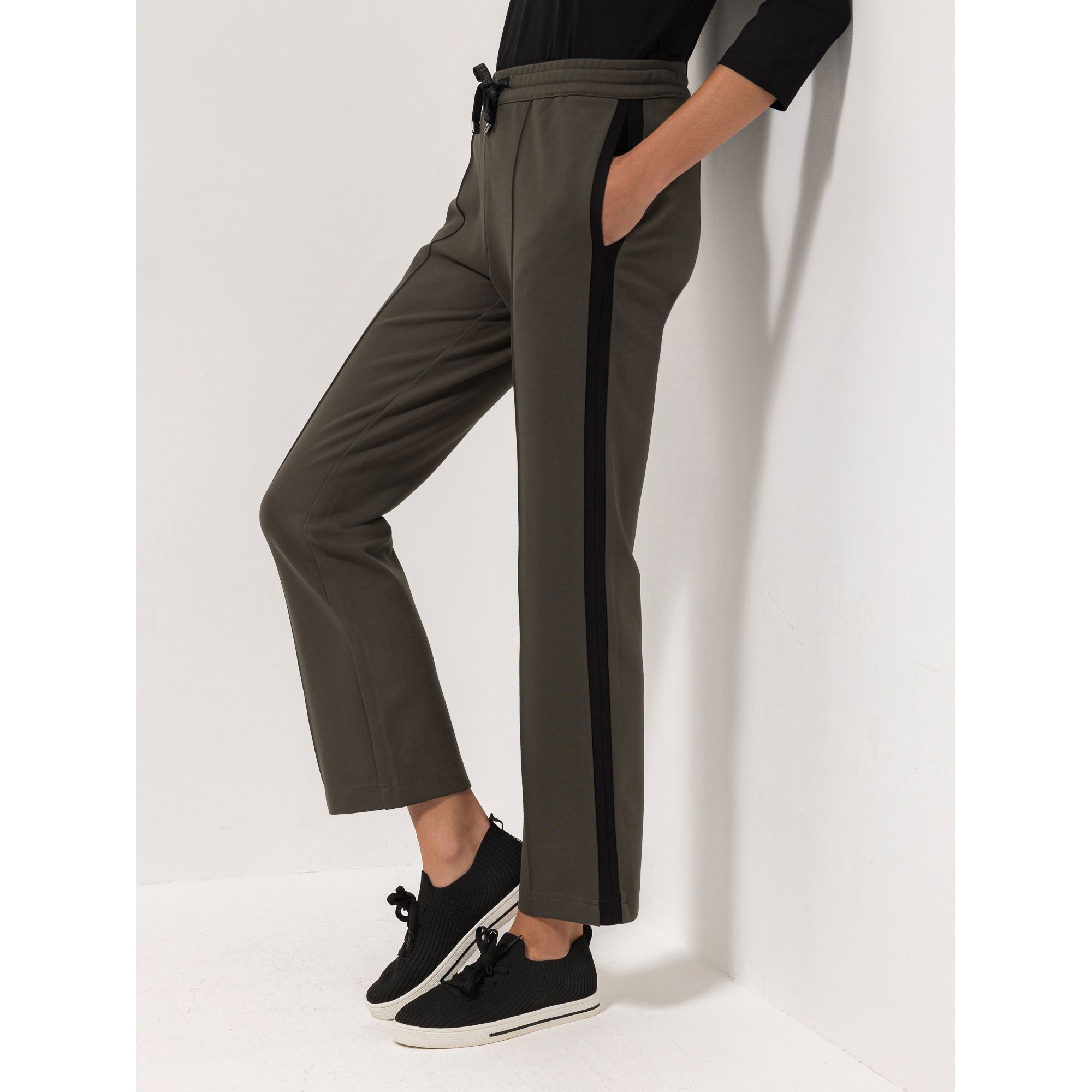 STRANDFEIN Joggpants Rundumdehnbund OEKO-TEX®Standard 100 knöchellang