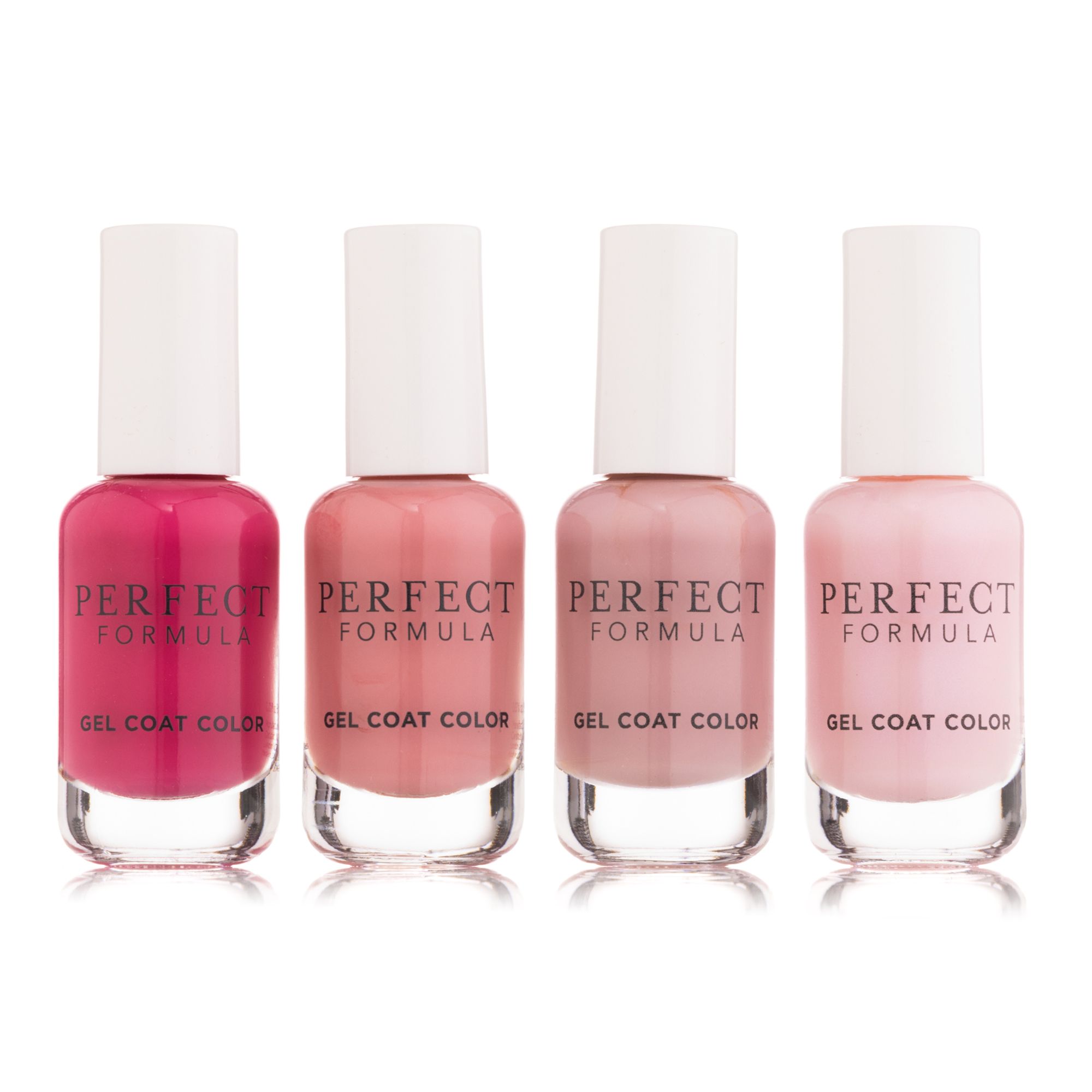 PERFECT FORMULA Nagellack-Set Gel Coat Color 4x8ml