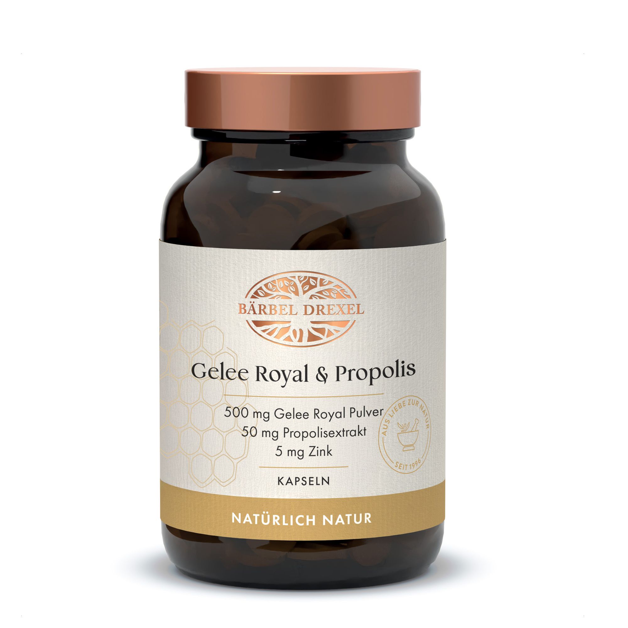 BÄRBEL DREXEL Gelee Royal und Propolis Kapseln 60 Stück für 60 Tage Inhalt: 40 g