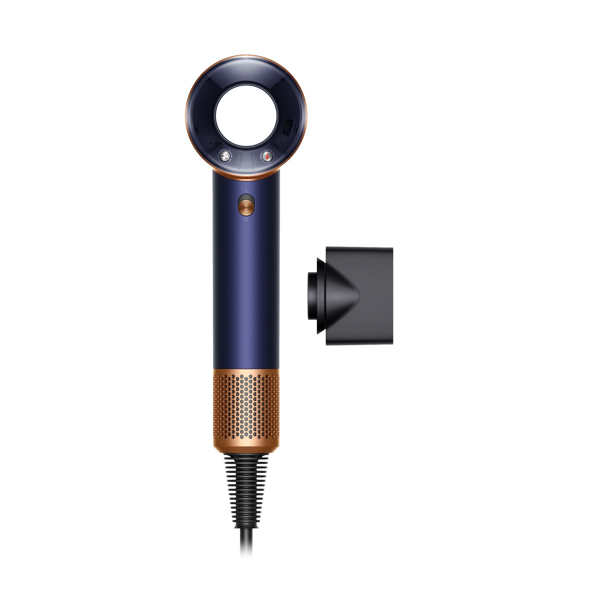 DYSON Supersonic™ Travel Haartrockner mit Styling Düse nachtblau/kupfer