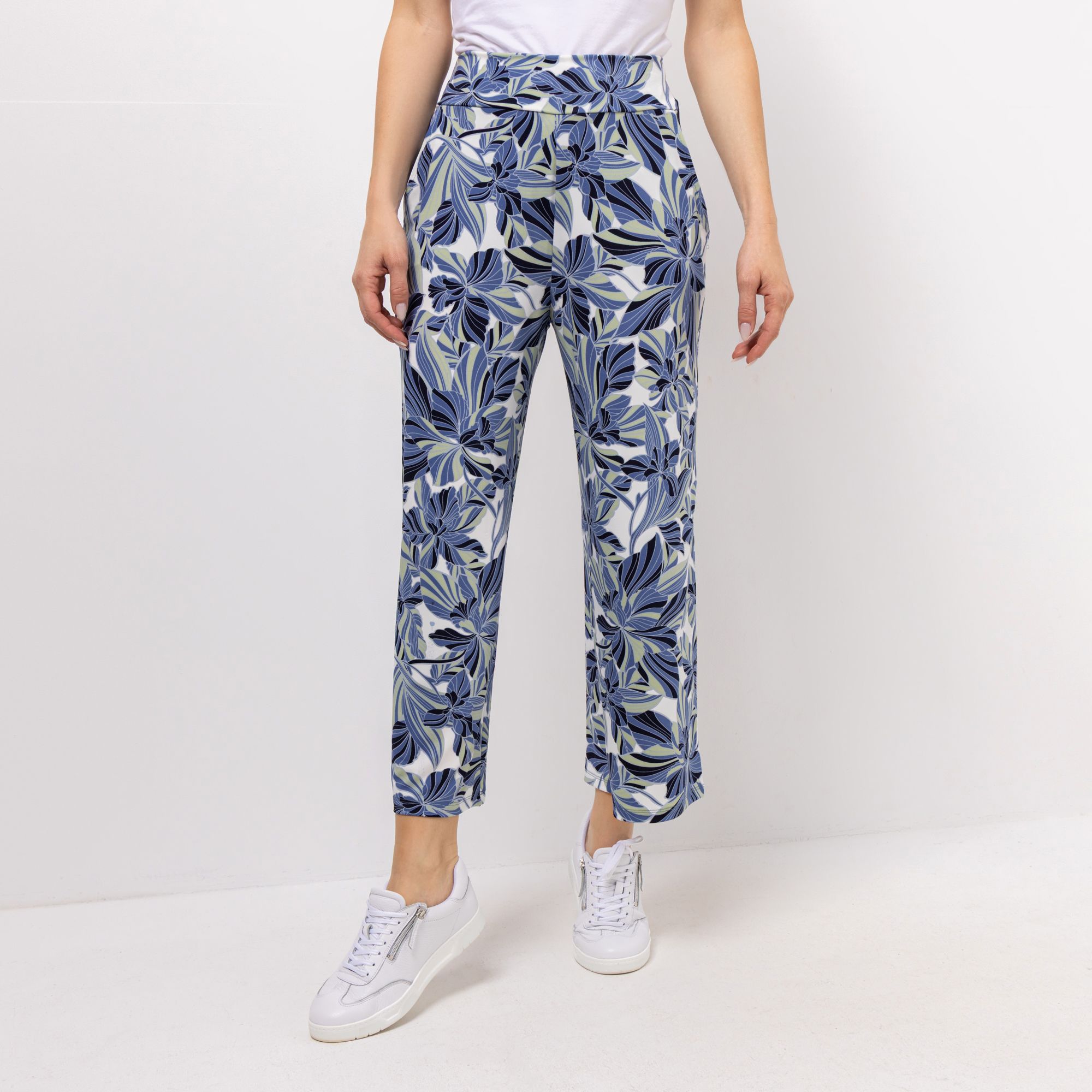 KIM & CO. Hose, 7/8-Länge Brazil Knit Jersey Rundumdehnbund figurumspielend