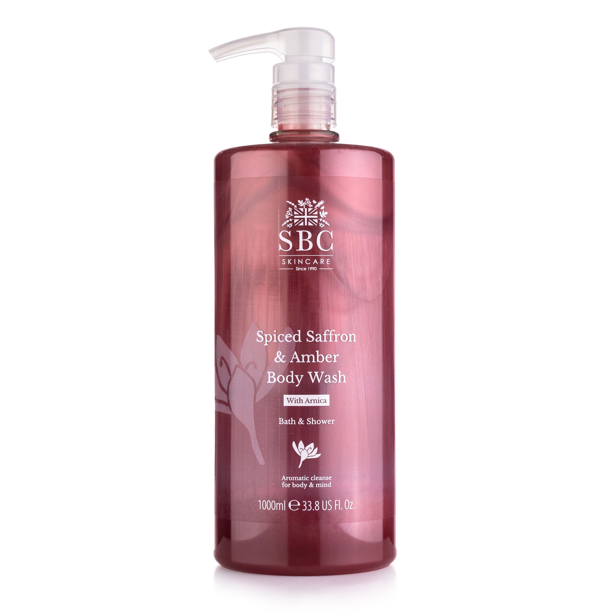 SBC Spiced Saffron & Amber Body Wash 1000ml