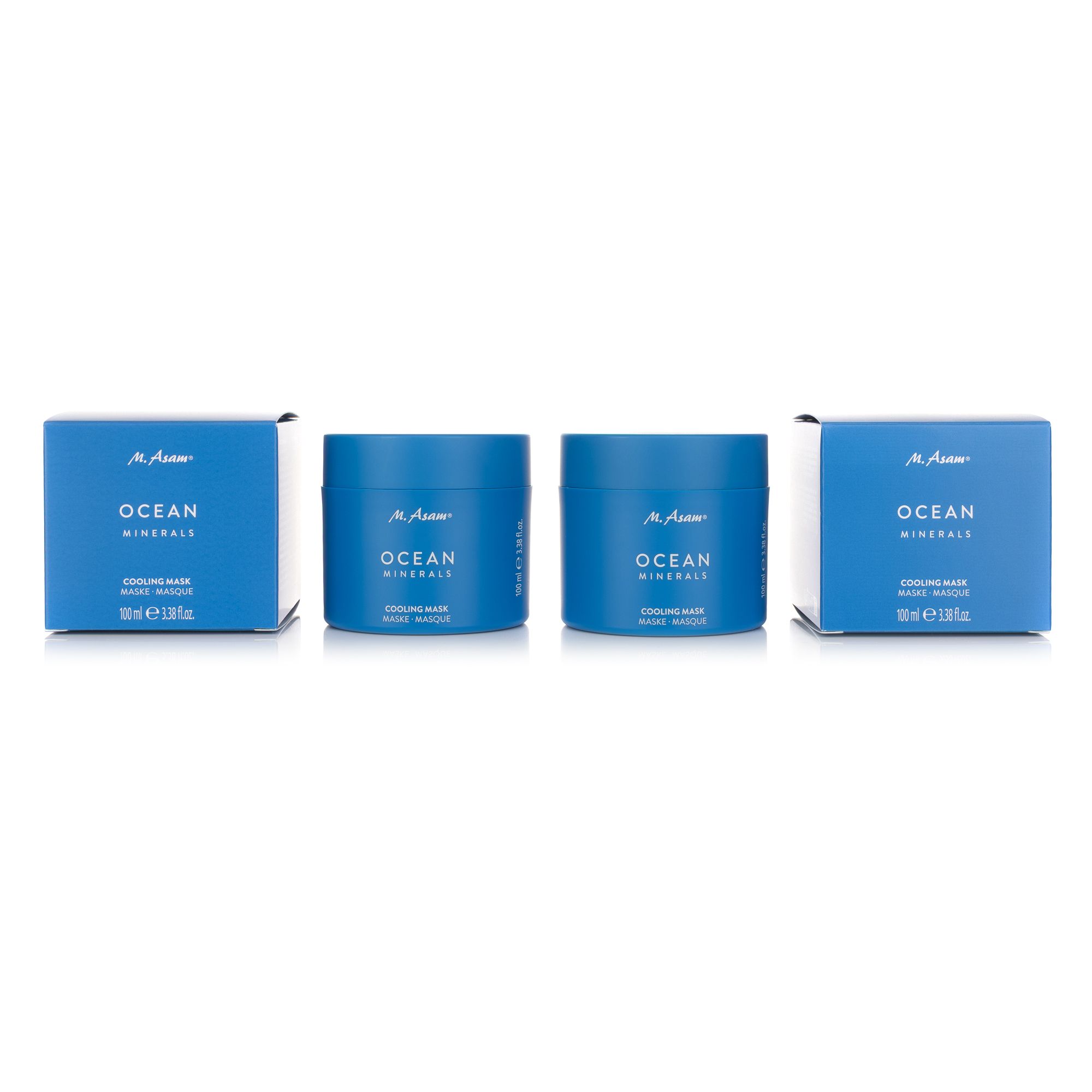 M.ASAM® Ocean Minerals Cooling Mask Duo 2x 100ml