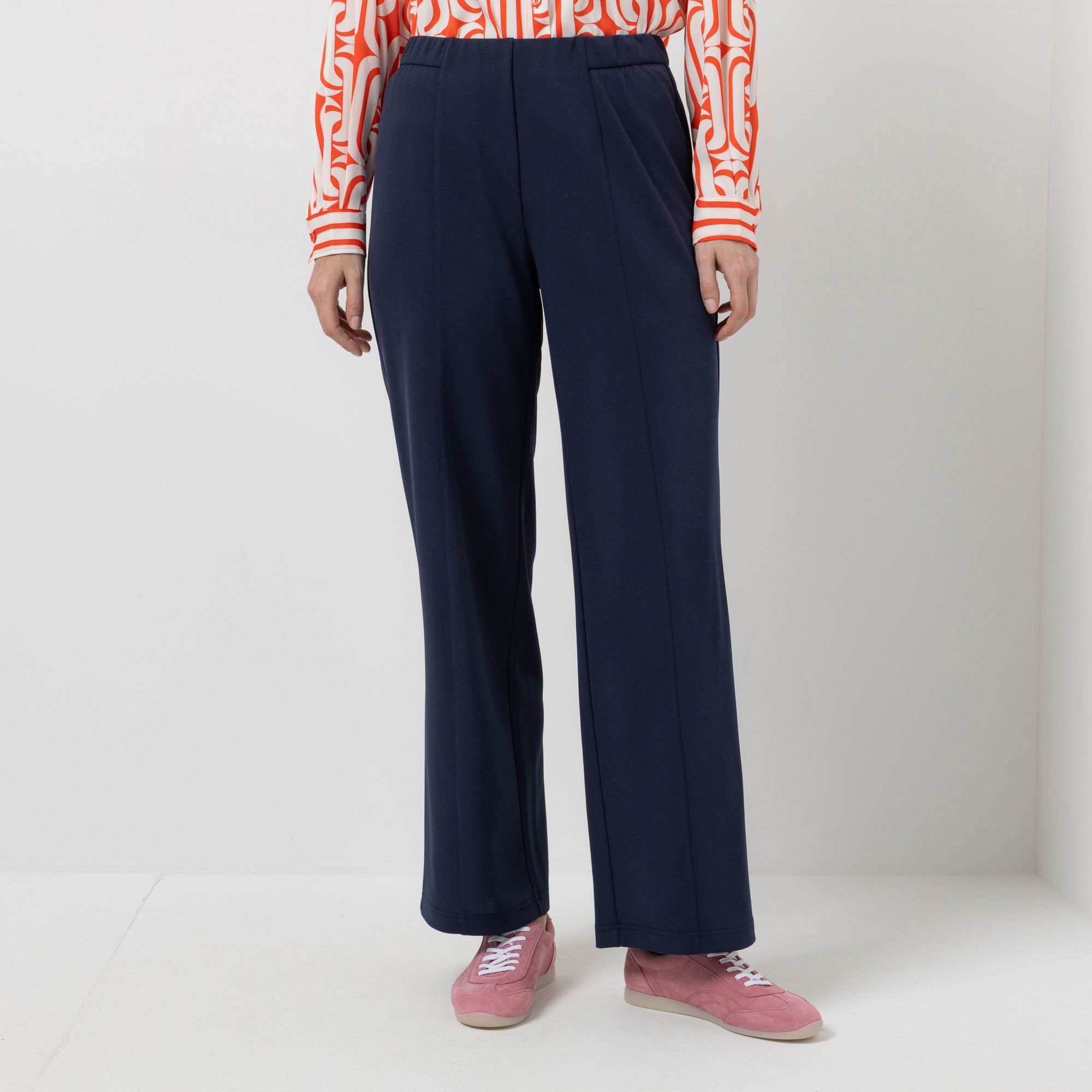 STEFFEN SCHRAUT Hose lange Form Rundumdehnbund gerader Beinverlauf