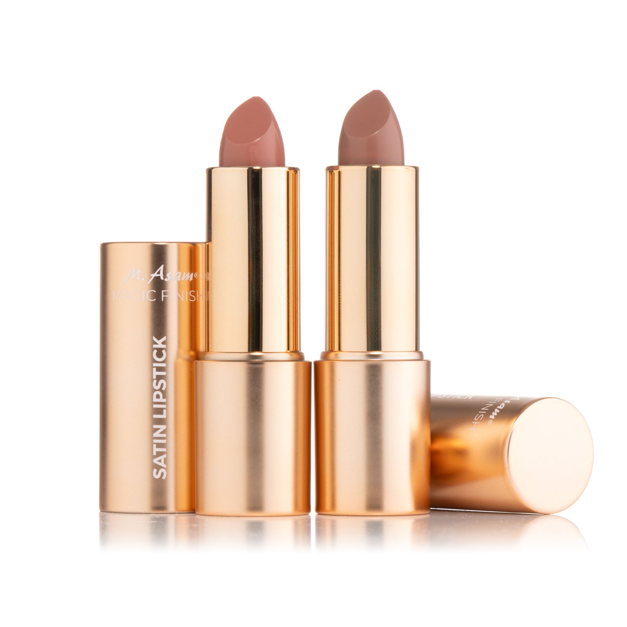 M.ASAM® Magic Finish Satin Lipstick 2x4g