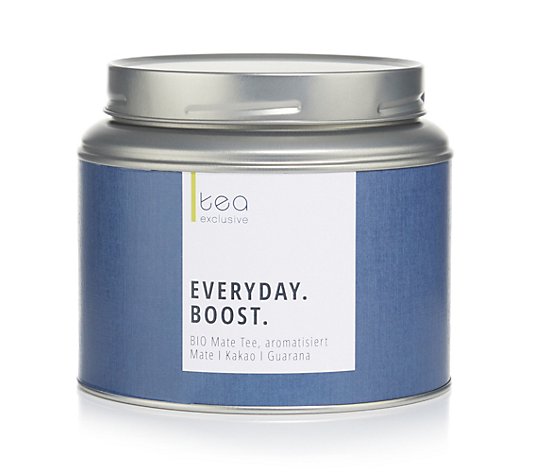 tea exclusive Every Day Boost Bio Mate Tee aromatisiert mit Koffein 125g