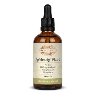 BÄRBEL DREXEL Apfelessig Tropfen mit Vitamin C 100 ml für 30 Tage