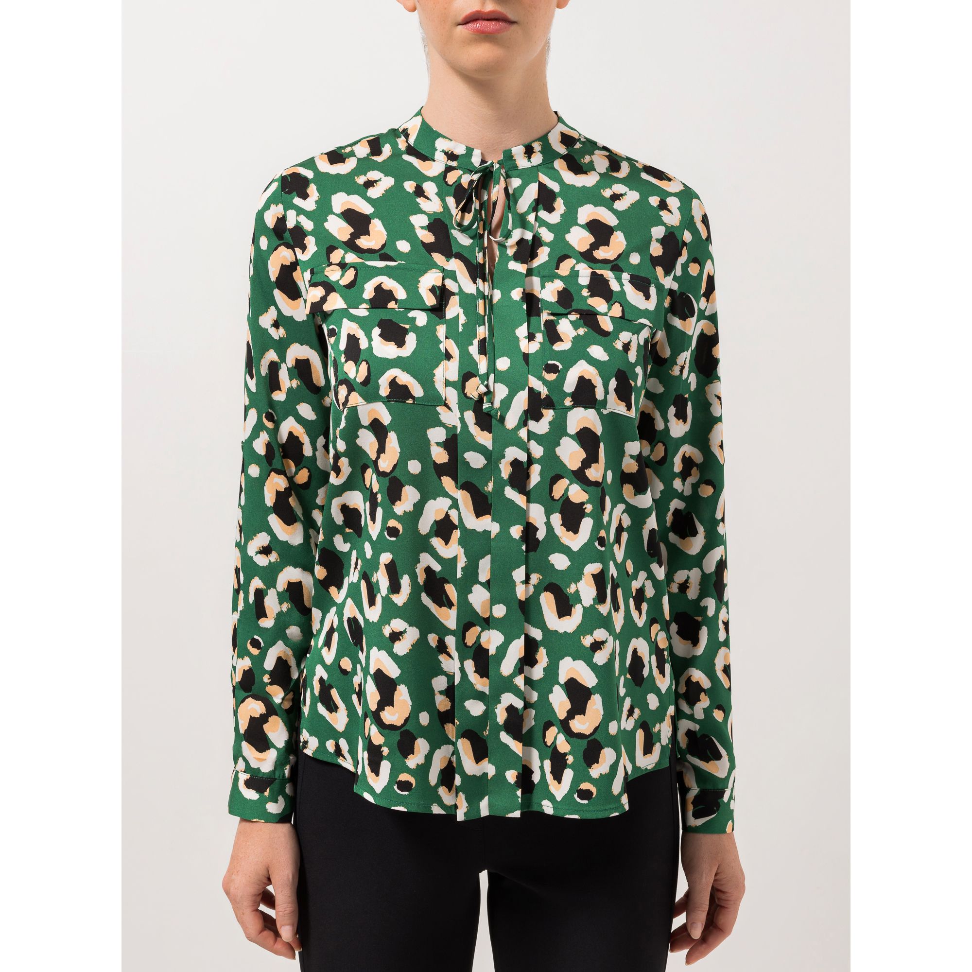 STEFFEN SCHRAUT Bluse Nizza Ärmelriegel Brusttaschen figurumspielend