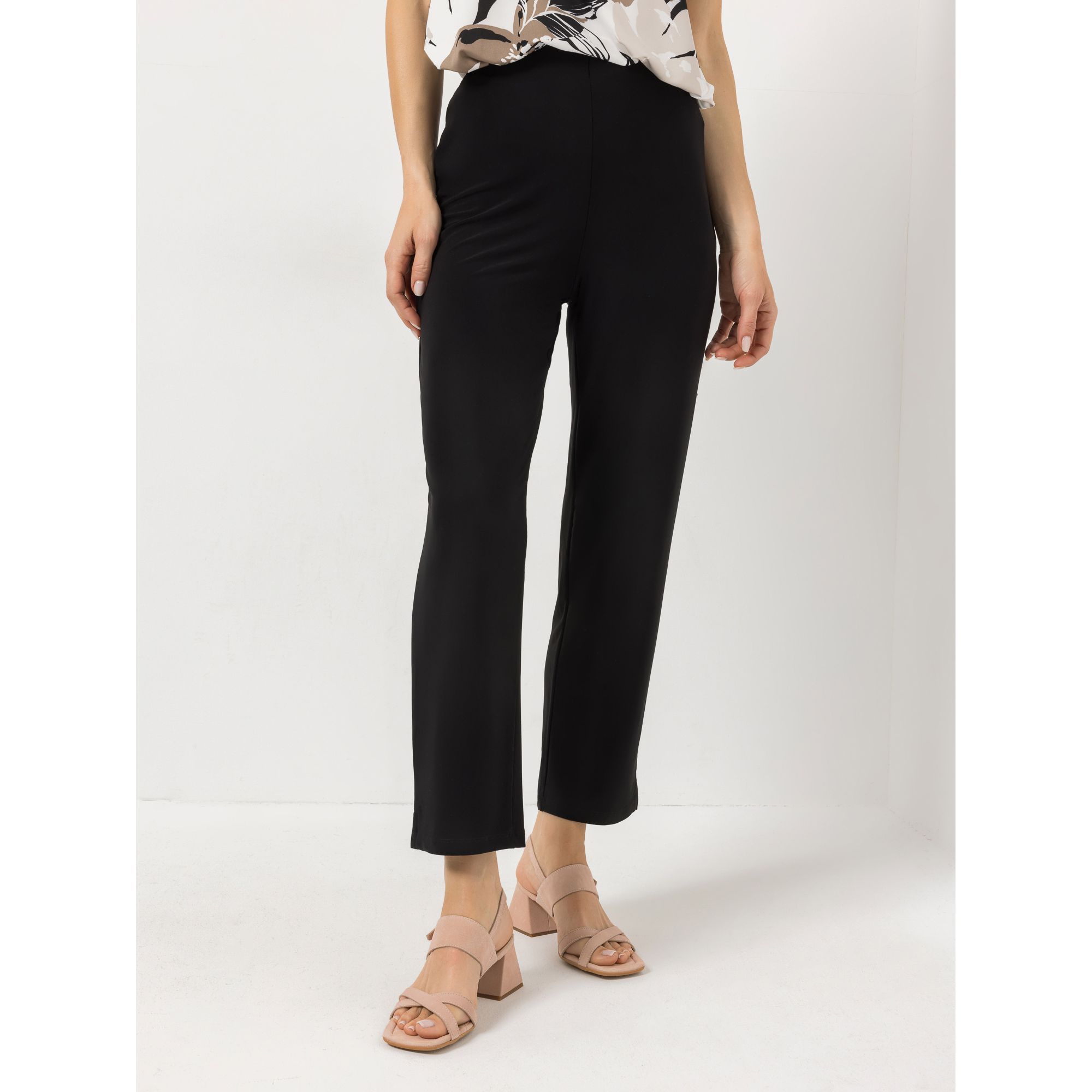 KIM & CO. Hose Kara Deluxe Brazil Knit knöchellang konischer Beinverlauf