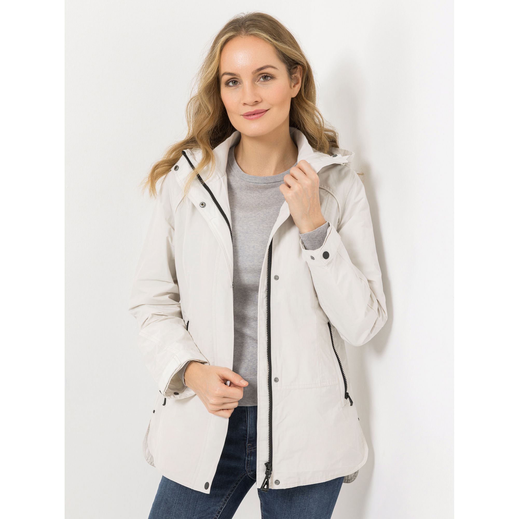 DAWID by Dawid Tomaszewski Jacke, Kapuze Stehkragen figurumspielend