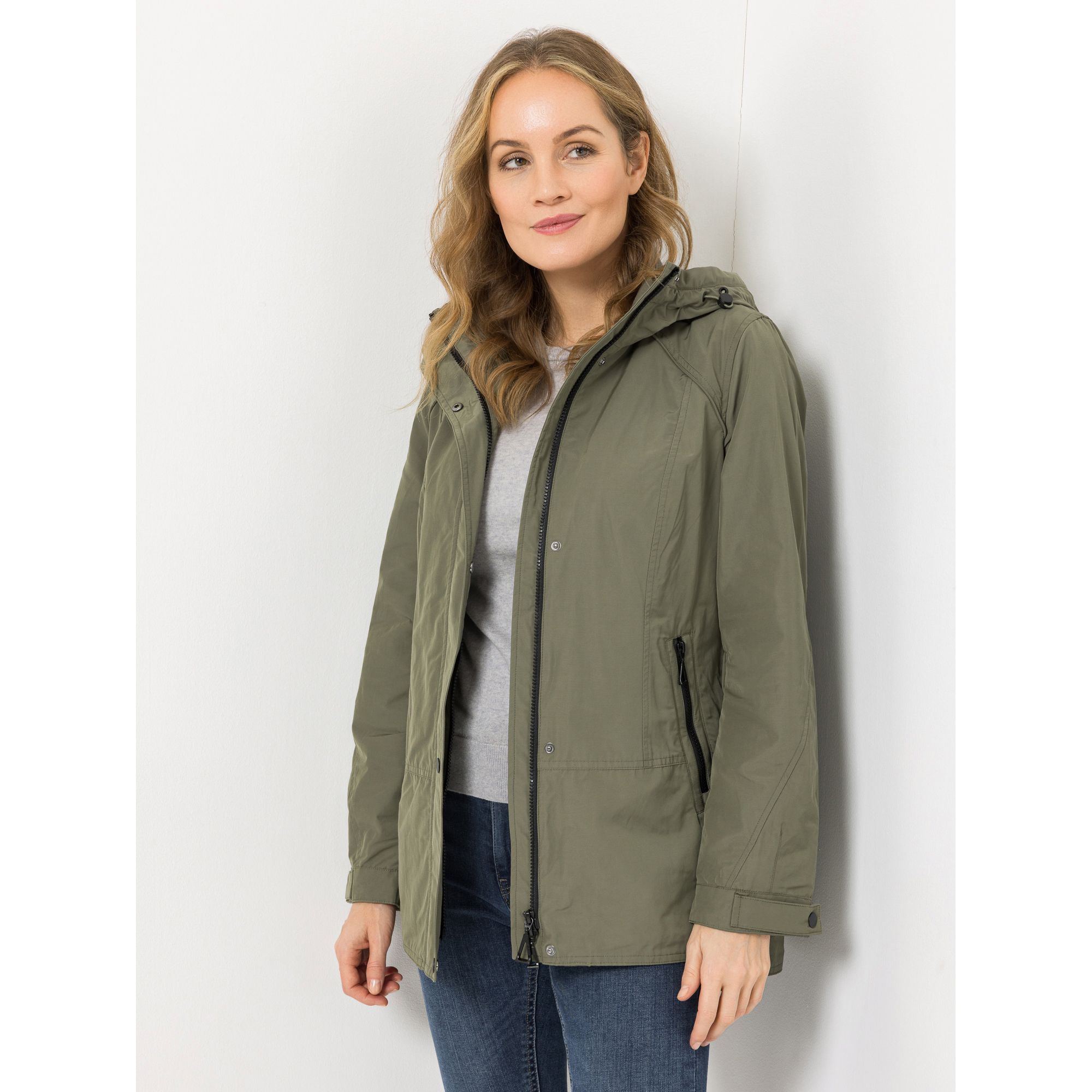 DAWID by Dawid Tomaszewski Jacke, Kapuze Stehkragen figurumspielend