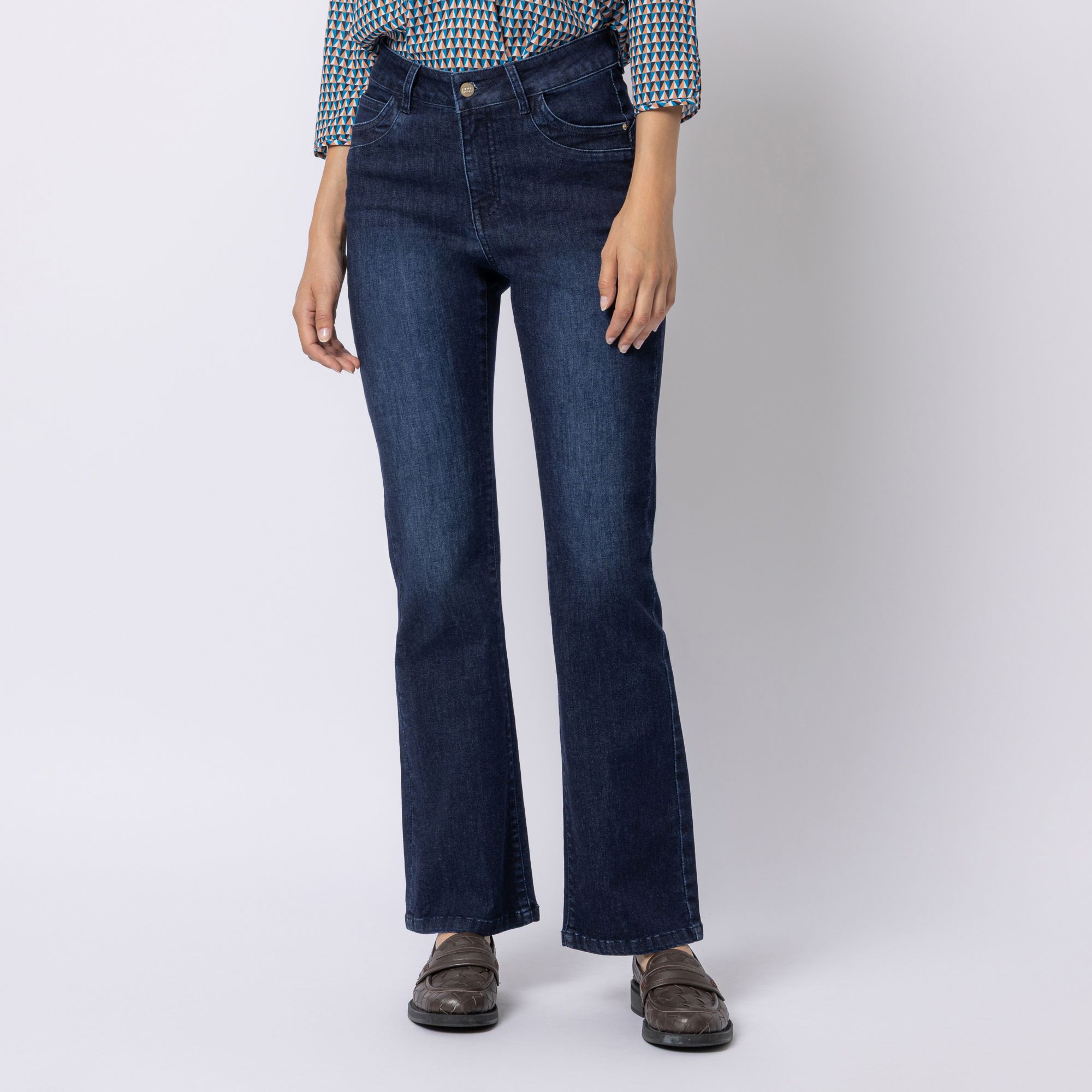 STEFFEN SCHRAUT Jeans 5-Pocket-Style lange Form Bootcut