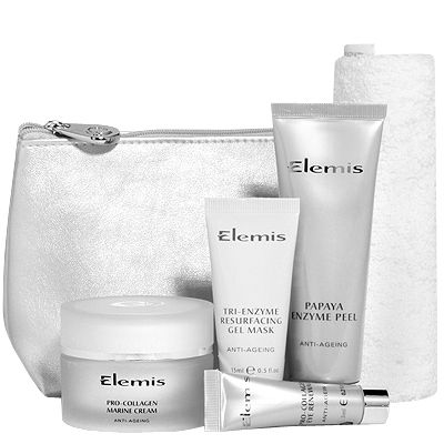 Elemis Pro Collagen Set Mit Gesichtscreme Und Peeling 6tlg Qvc De