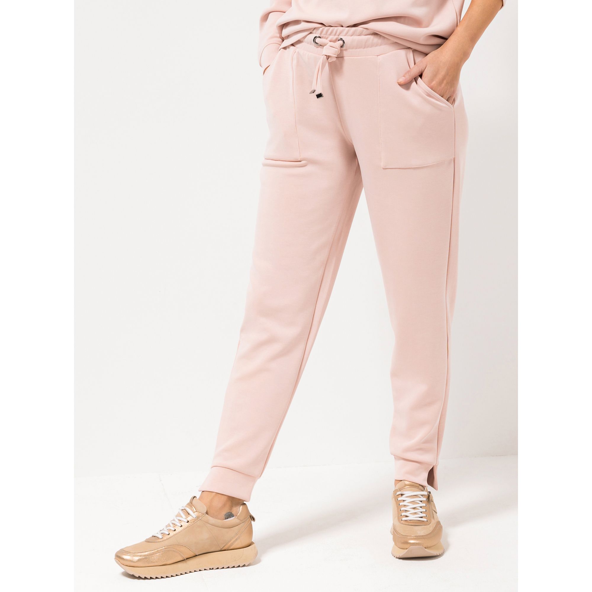 STEFFEN SCHRAUT Scubahose, Taschen konischer Beinverlauf kurze Seitenschlitze lange Form