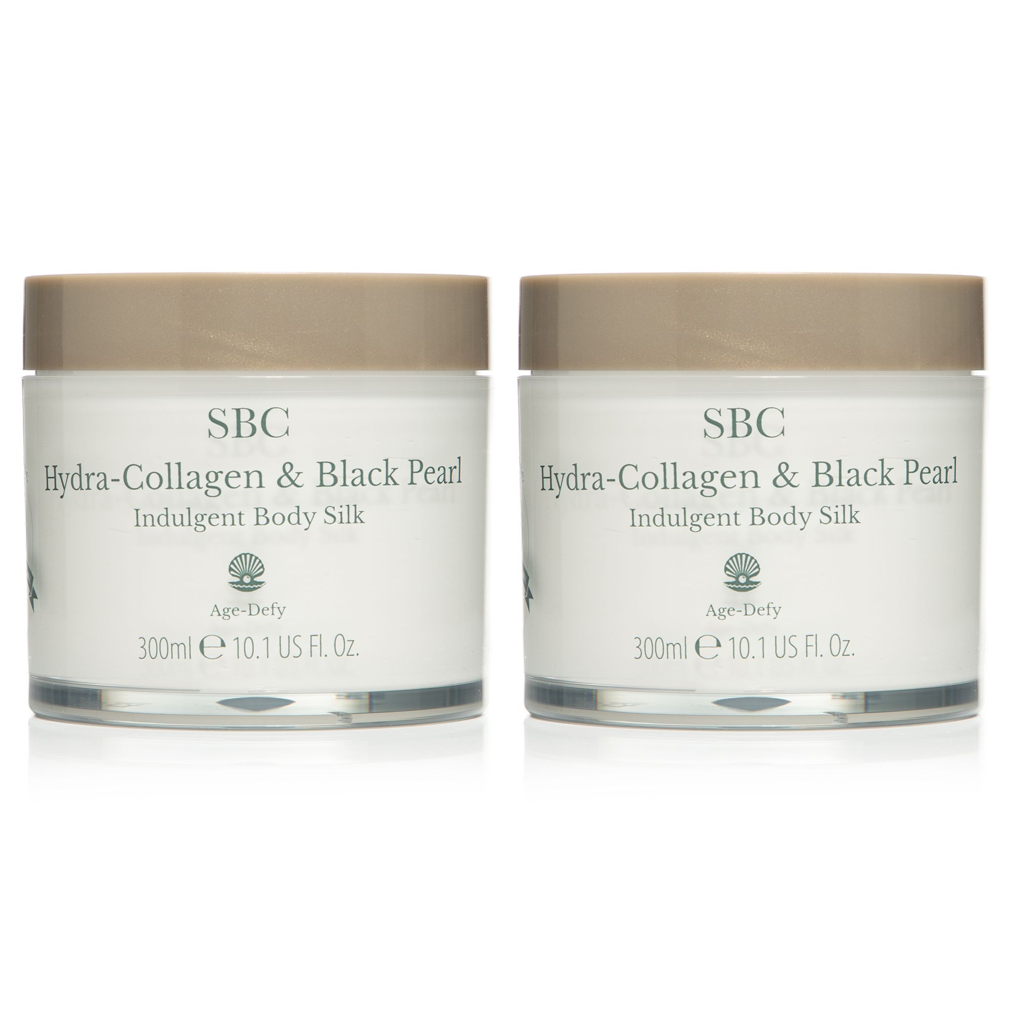 SBC Hydra Collagen Black Pearl Body Butter-Duo 2x 300ml - QVC.de