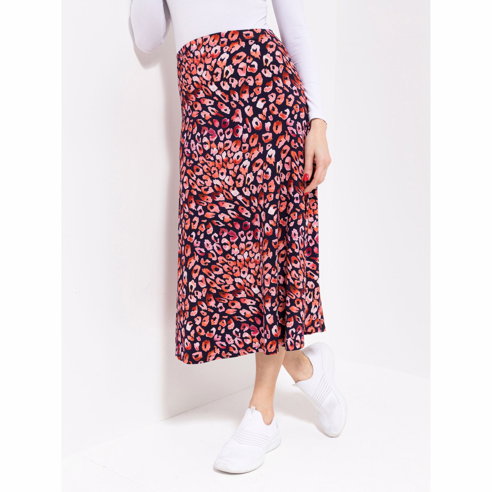 SOULS BY EYWASOULS® Rock, gemustert Rundumdehnbund ausgestellter Saum