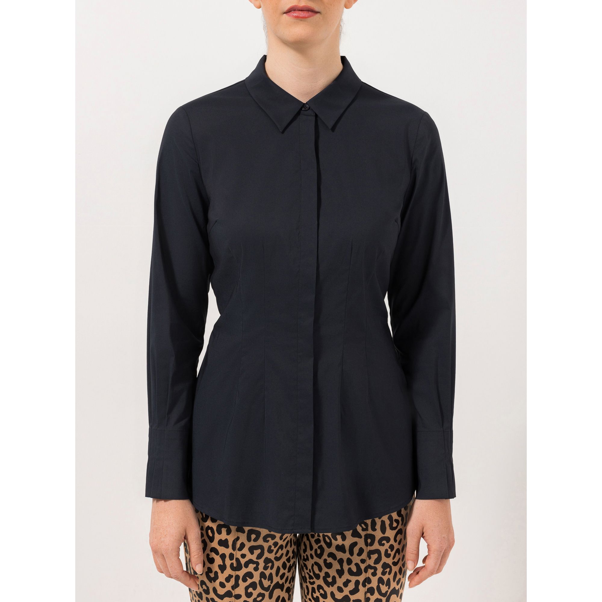 STEFFEN SCHRAUT Bluse gerafftes Detail im Rücken figurumspielend