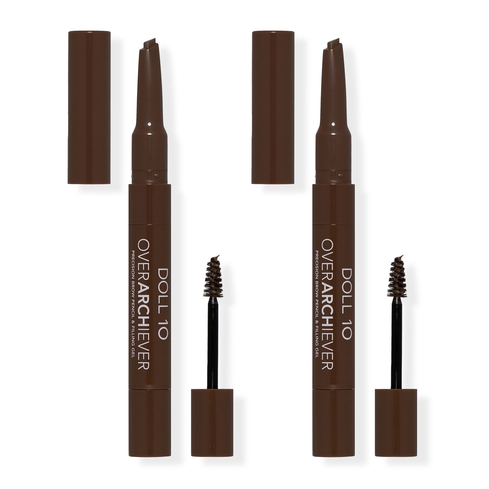 DOLL 10 BEAUTY Overachiever doppelseitiger Augenbrauenstift 0,2g & Augenbrauengel 2,5g