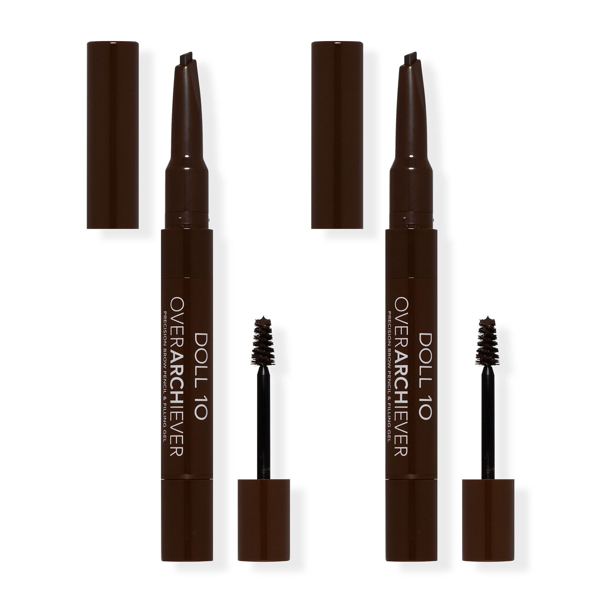 DOLL 10 BEAUTY Overachiever doppelseitiger Augenbrauenstift 0,2g & Augenbrauengel 2,5g