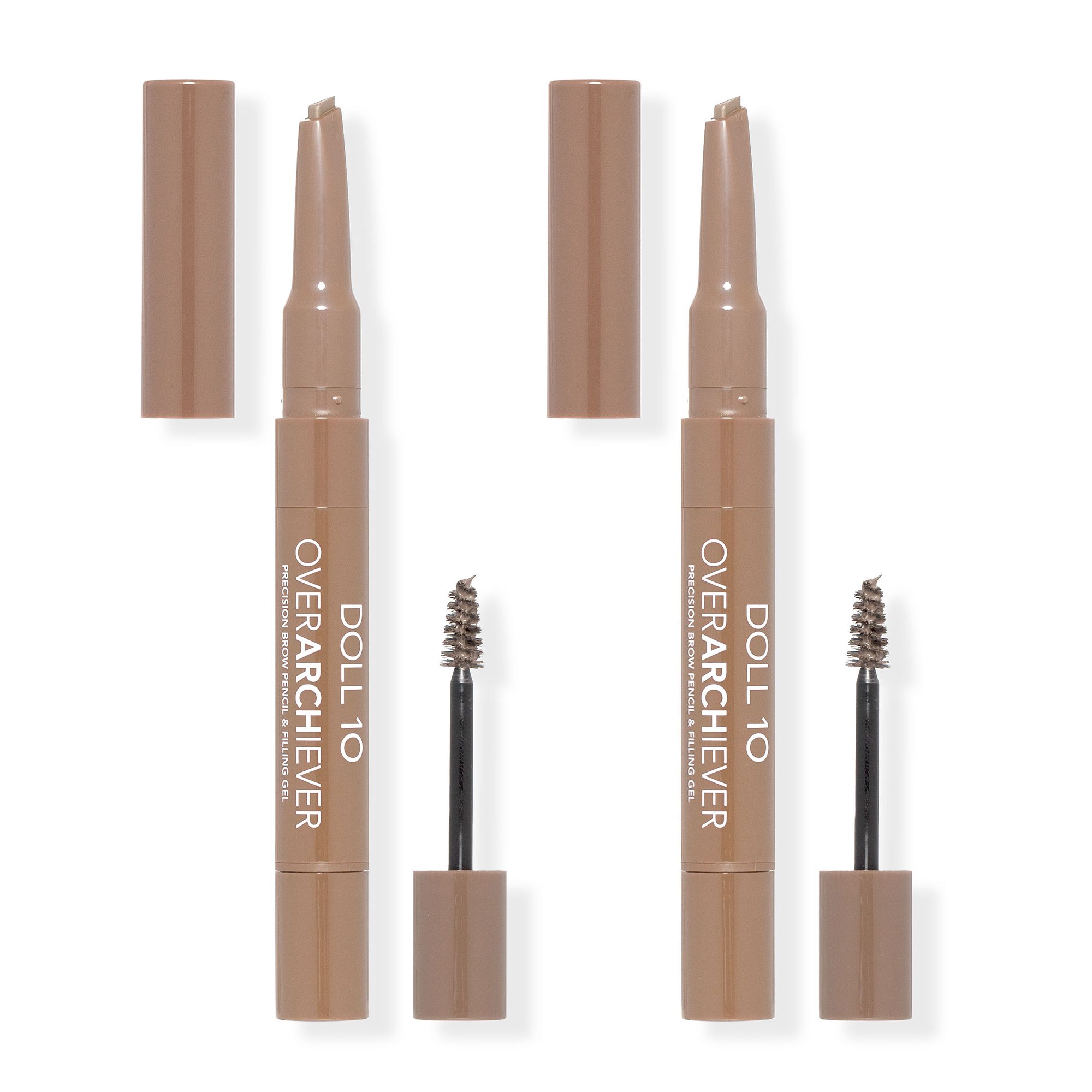 DOLL 10 BEAUTY Overachiever doppelseitiger Augenbrauenstift 0,2g & Augenbrauengel 2,5g