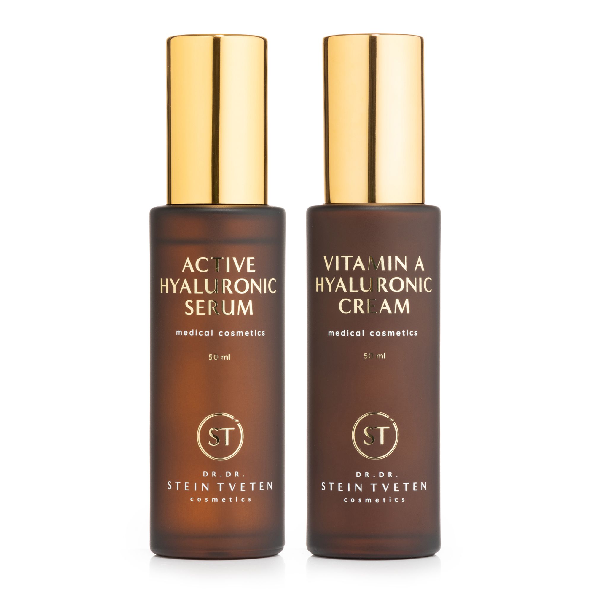 DR. DR. STEIN TVETEN Active Hyaluronic Serum 50ml Vitamin A Hyaluronic Cream 50ml