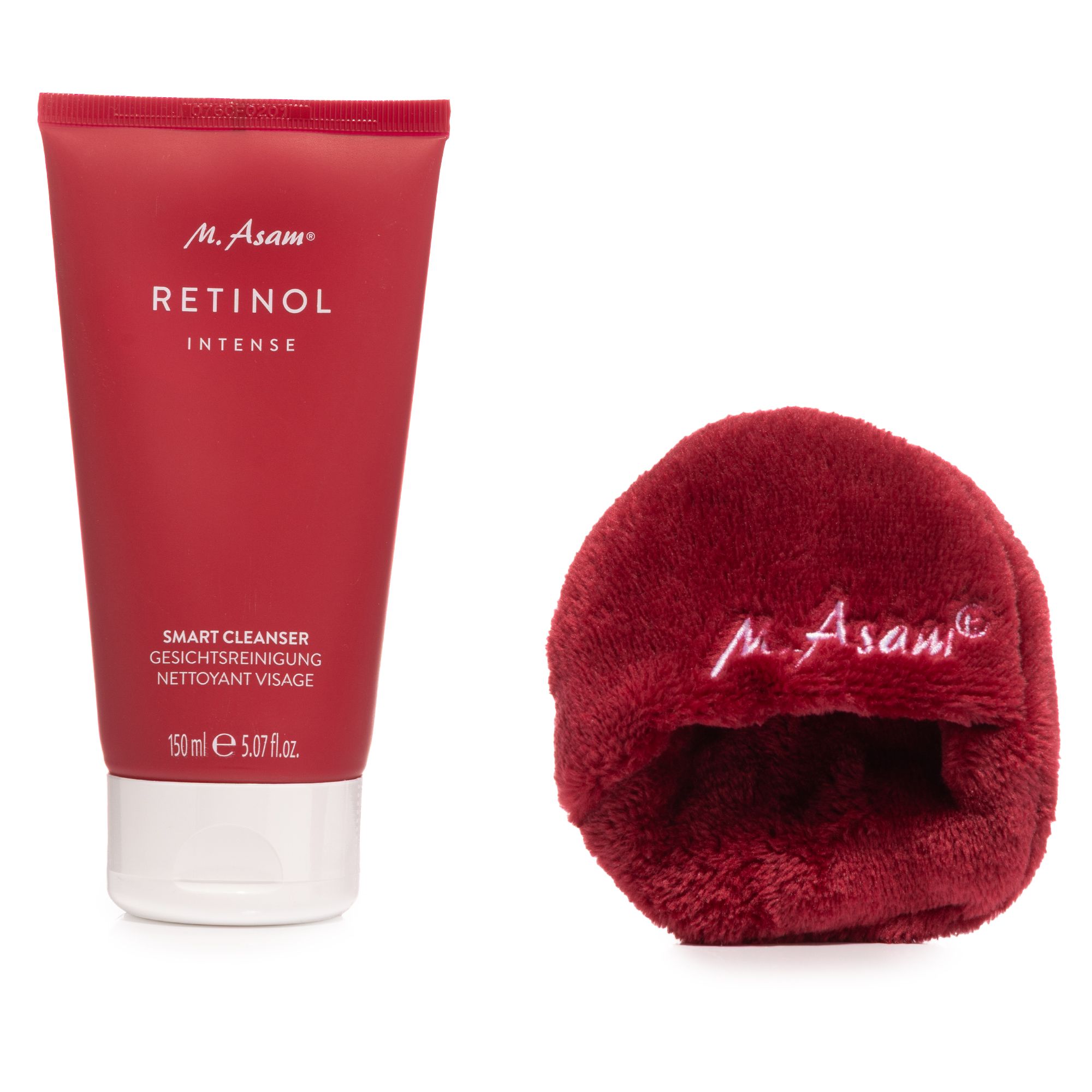 M.ASAM® Retinol Intense Smart Cleanser 150ml, Cleanser Pad