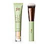 PIXI BEAUTY Complexion Perfection H2O Skin Tint Foundation 35ml & Pinsel
