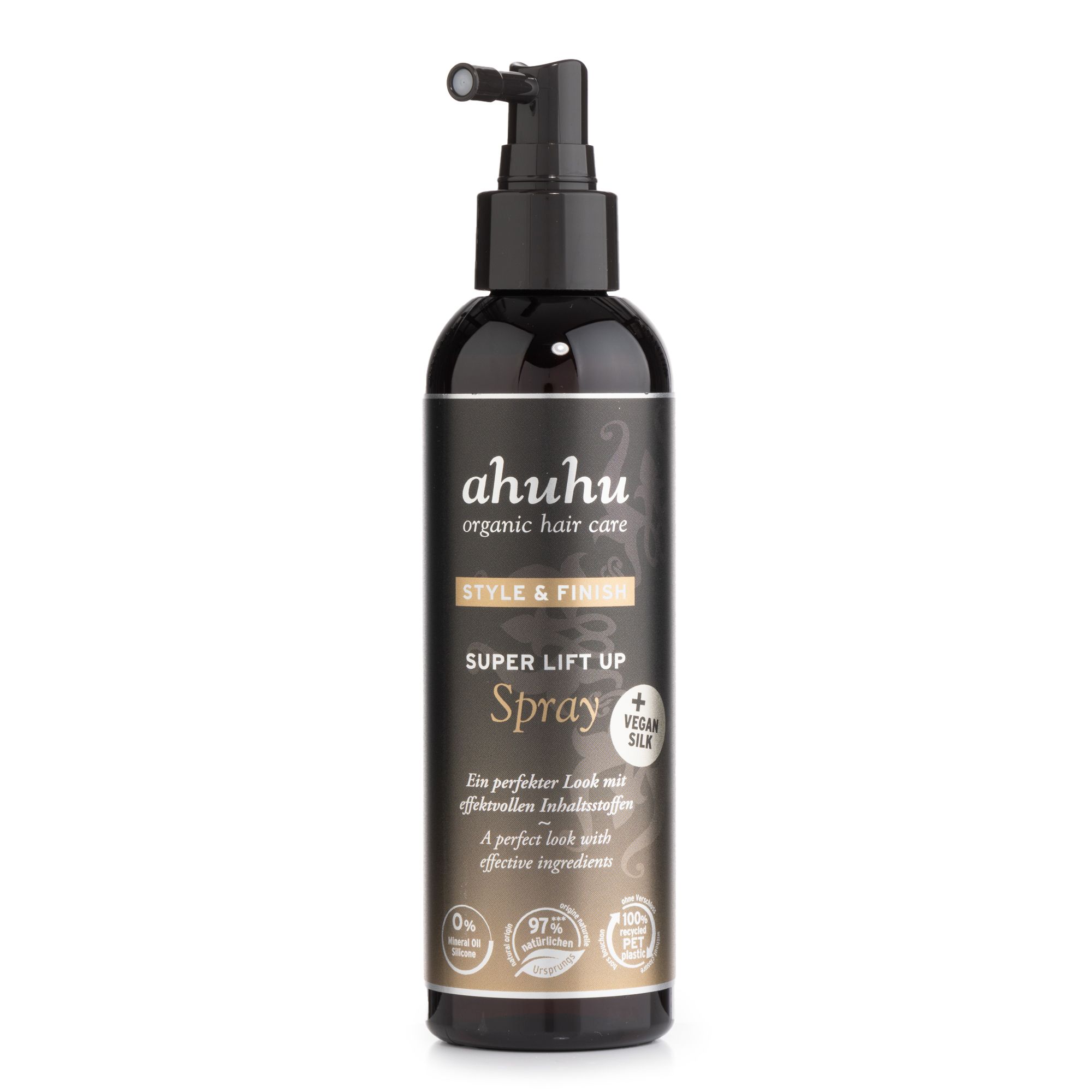 ahuhu organic hair care Super Lift Up Spray (+ Vegan Silk) 200ml