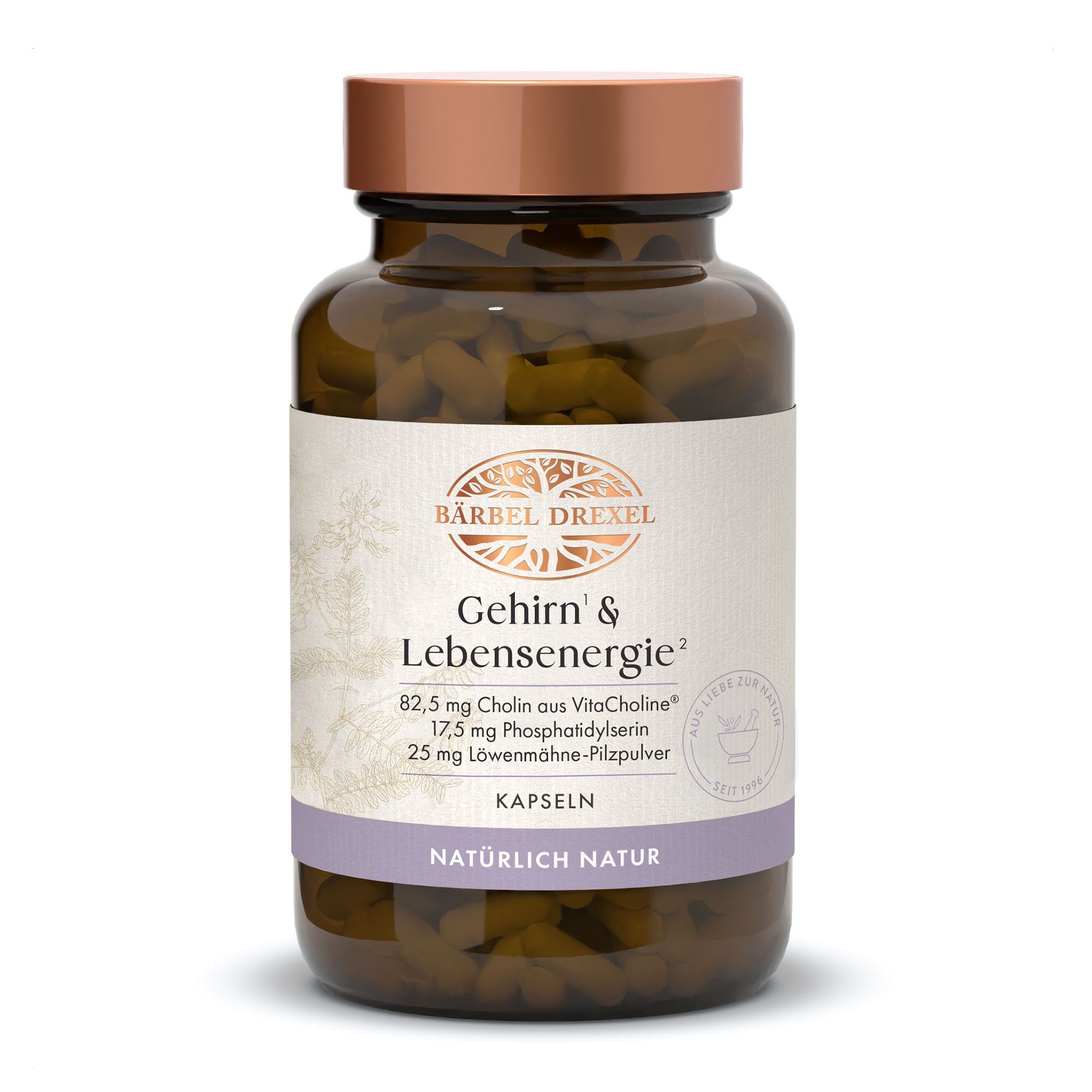 BÄRBEL DREXEL Gehirn & Lebensenergie 30 Kapseln für 30 Tage