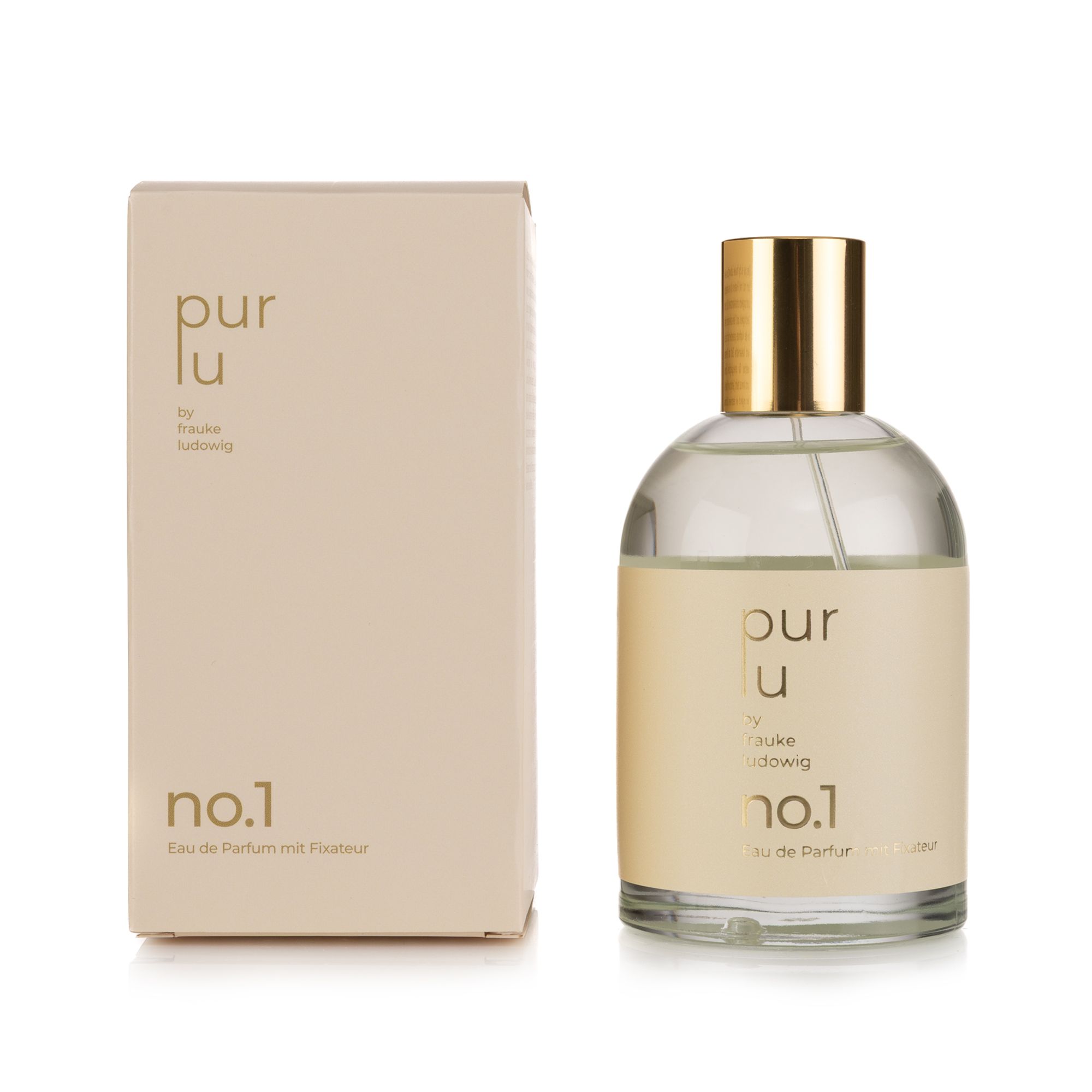 pur lu by frauke ludowig No. 1 Eau de Parfum mit Fixateur 100ml
