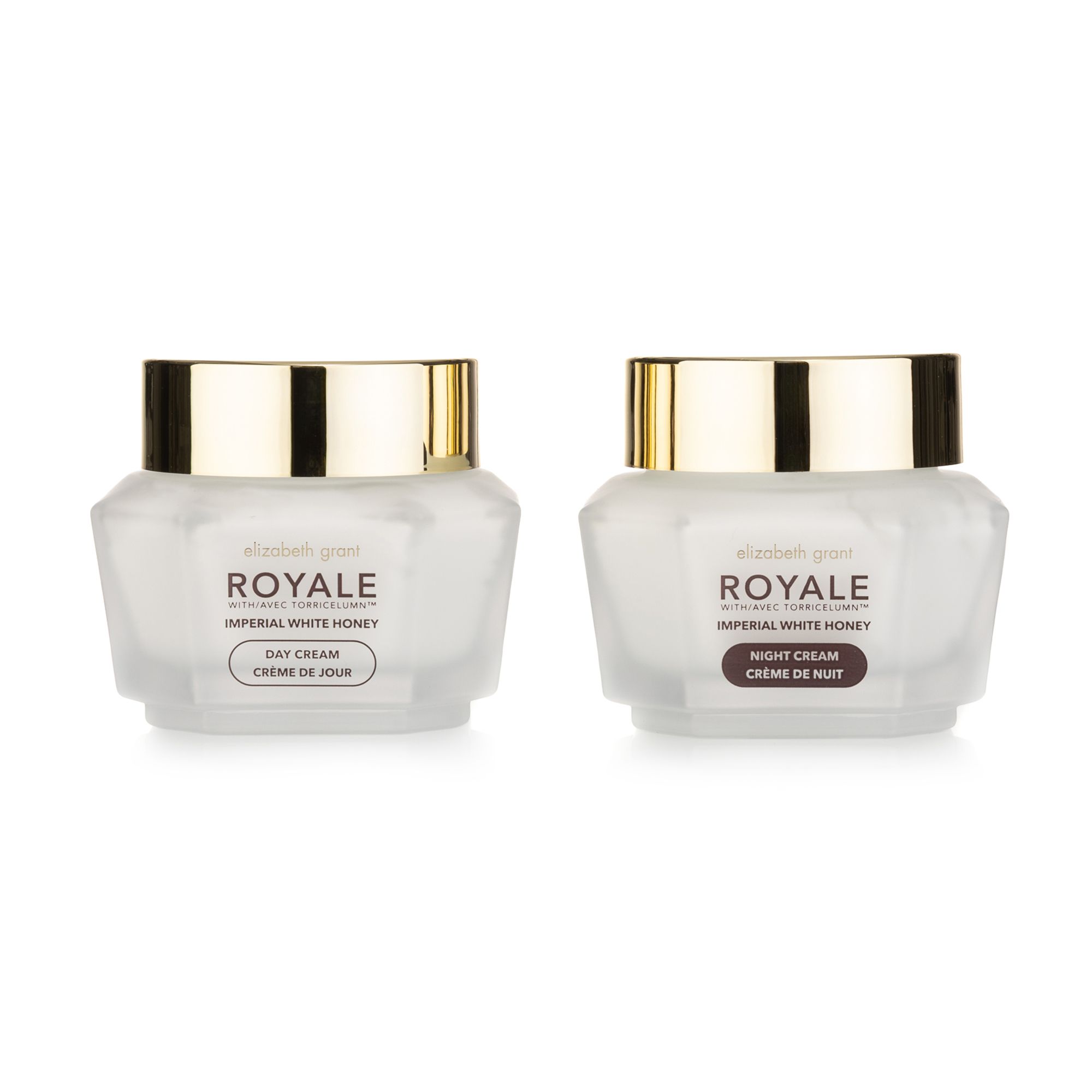 ELIZABETH GRANT Royale Imperial White Honey Tages- u. Nachtcreme 2x 100ml