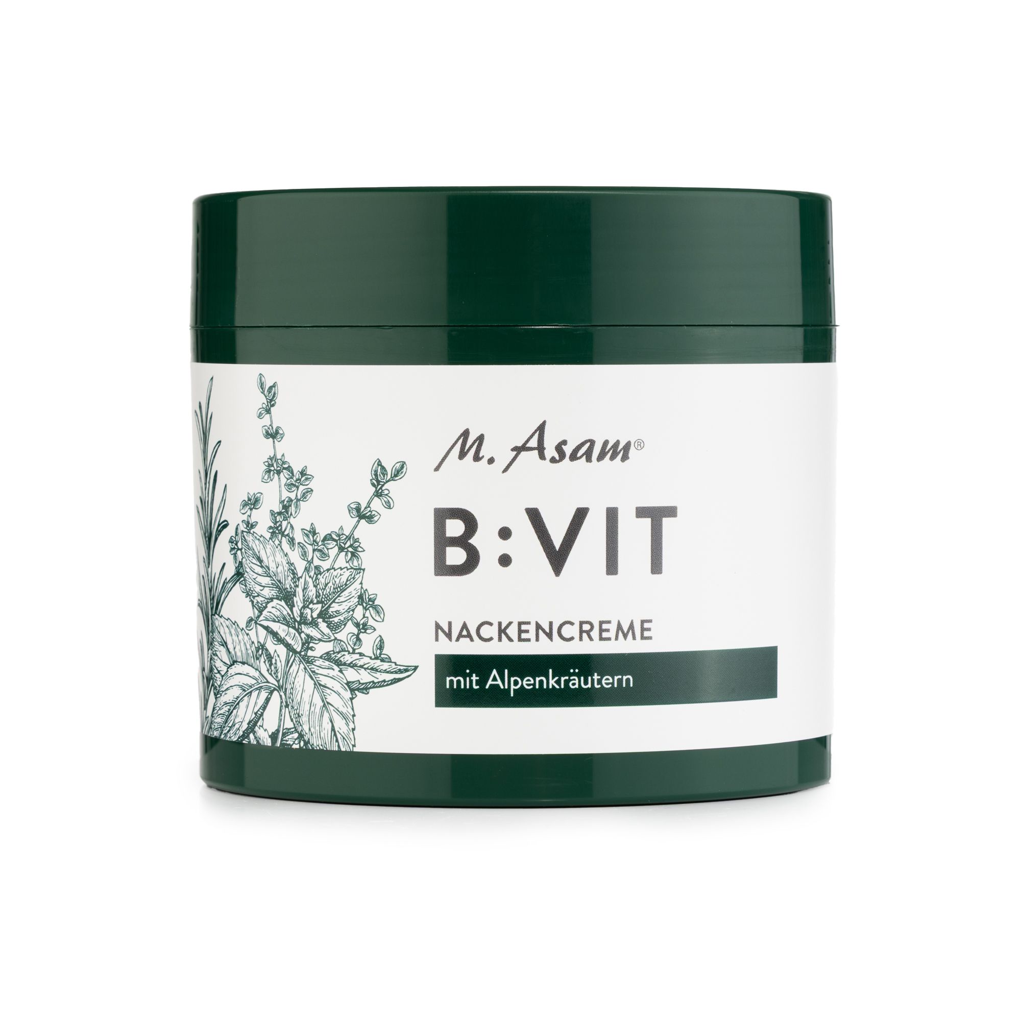 M.ASAM® B:VIT Nackencreme mit Alpenkräutern 500ml