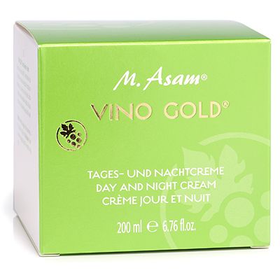 M.ASAM® VINO GOLD® Tages- & Nachtcreme limitierte Edition 200ml - QVC.de