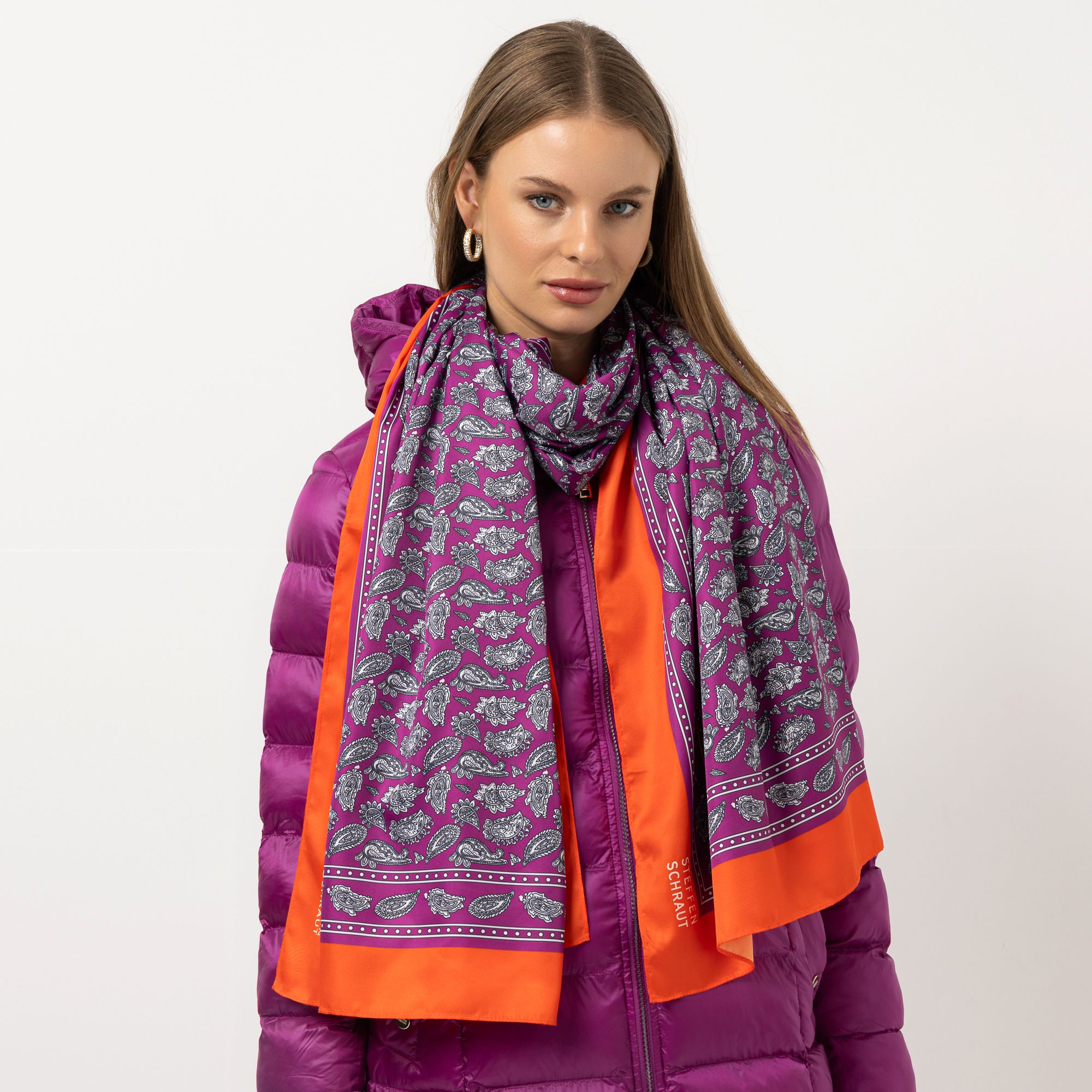 STEFFEN SCHRAUT Schal Caracas Twill-Stoff ca. 90x190cm