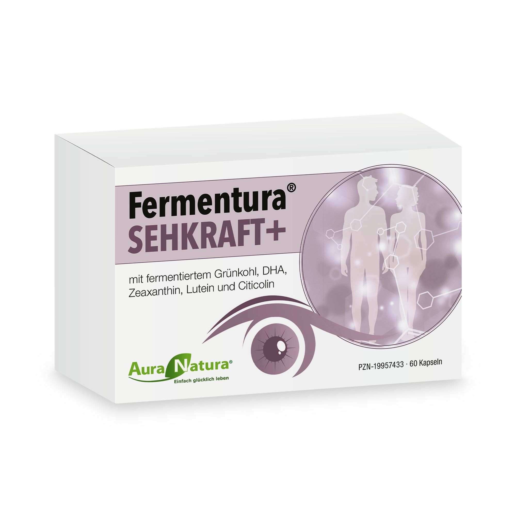 AuraNatura® Fermentura® Sehkraft+ 60 Kapseln f. 30 Tage