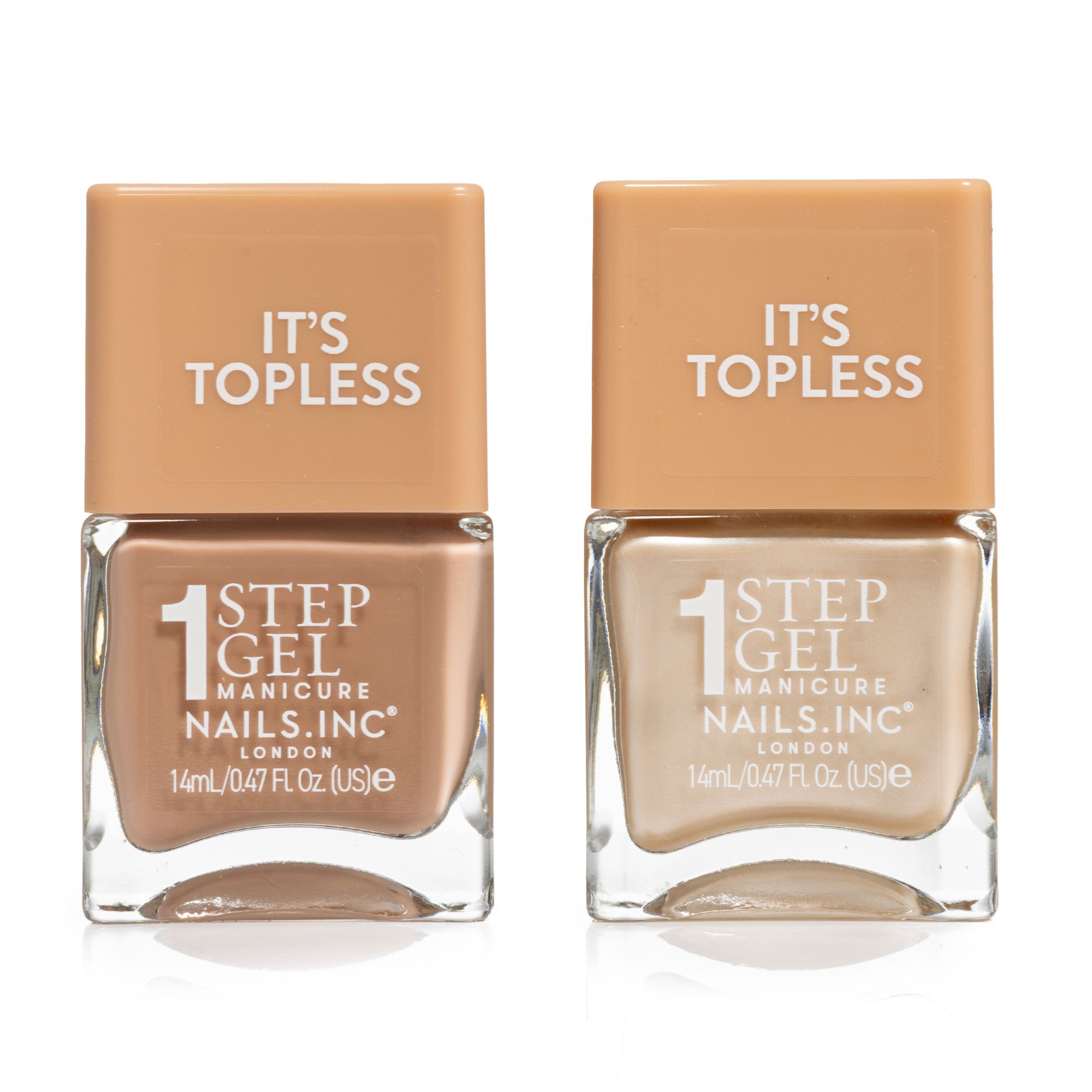 NAILS.INC® It's Topless 1-Step Gel Nagellack Set 2x14ml