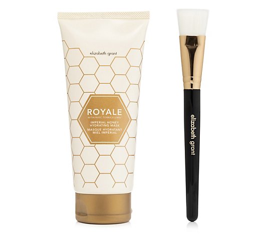 ELIZABETH GRANT Royale Imperial Honey Gesichtsmaske 200ml mit Pinsel