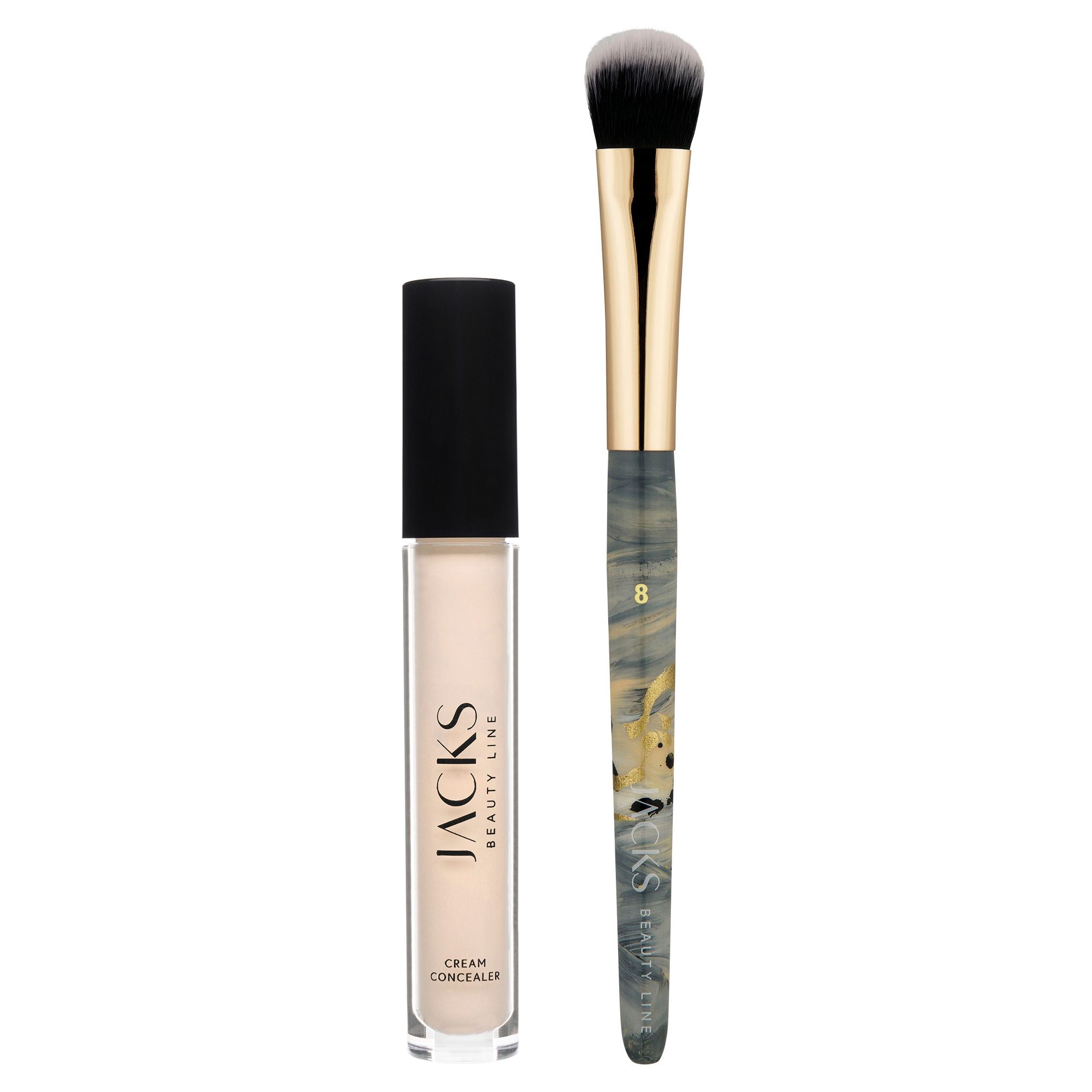 JACKS BEAUTY LINE Cream Concealer 5ml & Concealerpinsel