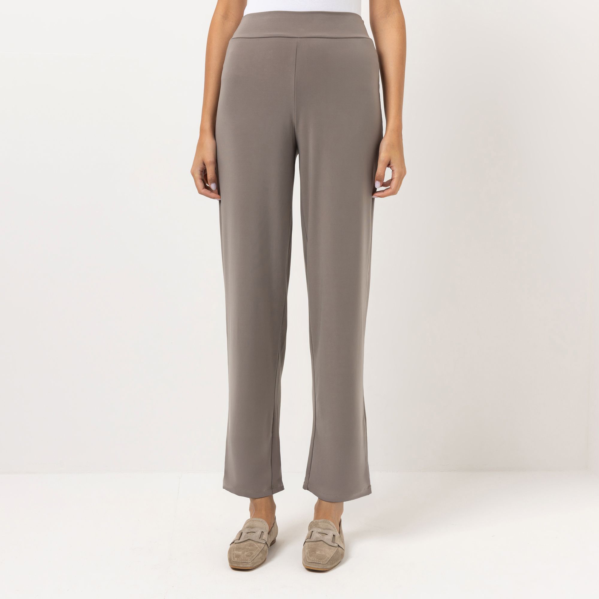 KIM & CO. Hose, knöchellang Deluxe Brazil Knit 2 Gesäßtaschen gerader Beinverlauf