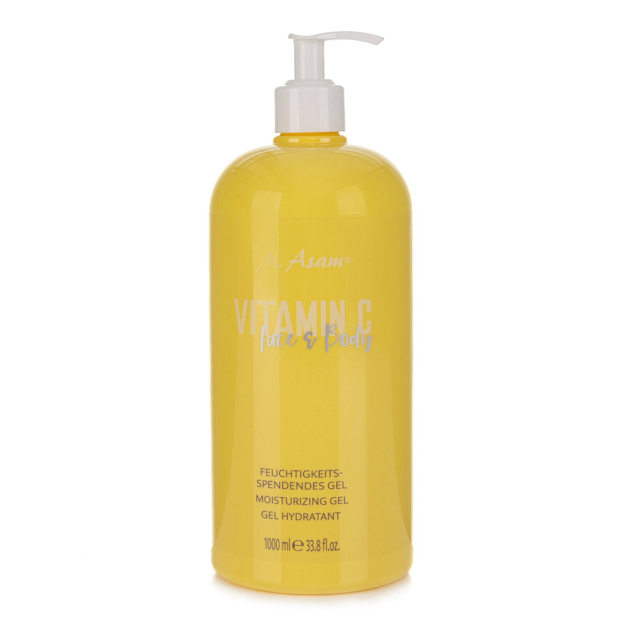 M.ASAM® Vitamin C Face & Body Gel feuchtigkeitsspendend 1.000ml Sondergröße