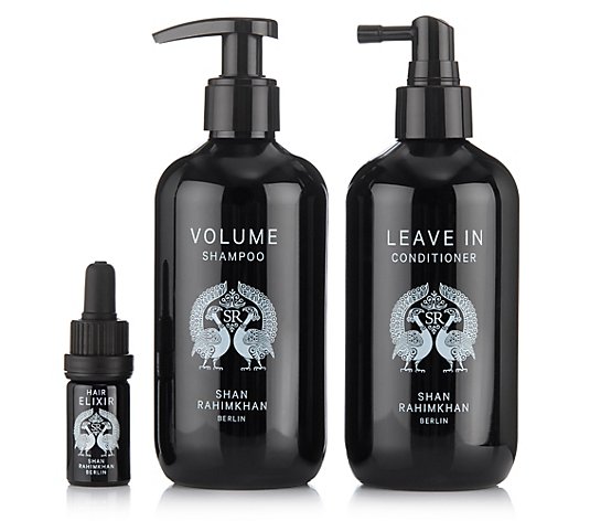 SHAN RAHIMKHAN Volume Shampoo Leave-in Conditioner je 300ml Hair Elixir 5ml